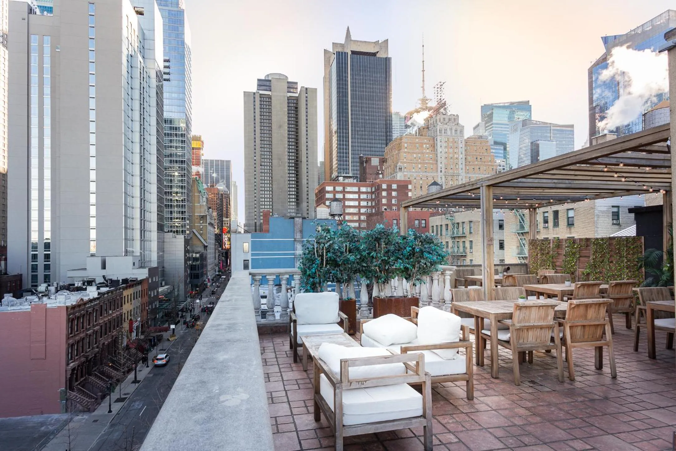 Balcony/Terrace in Hotel Scherman