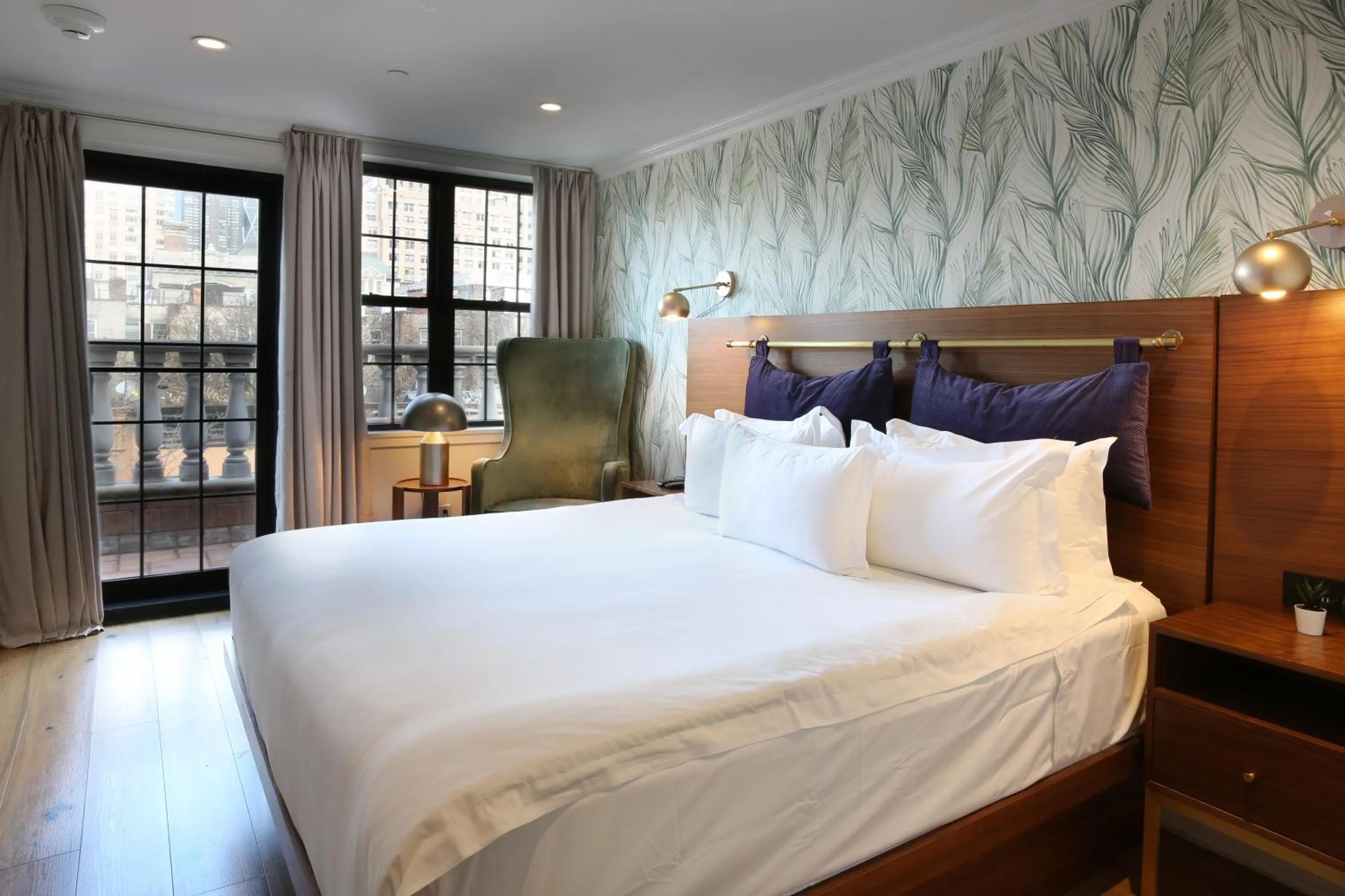 Bedroom, Bed in Hotel Scherman