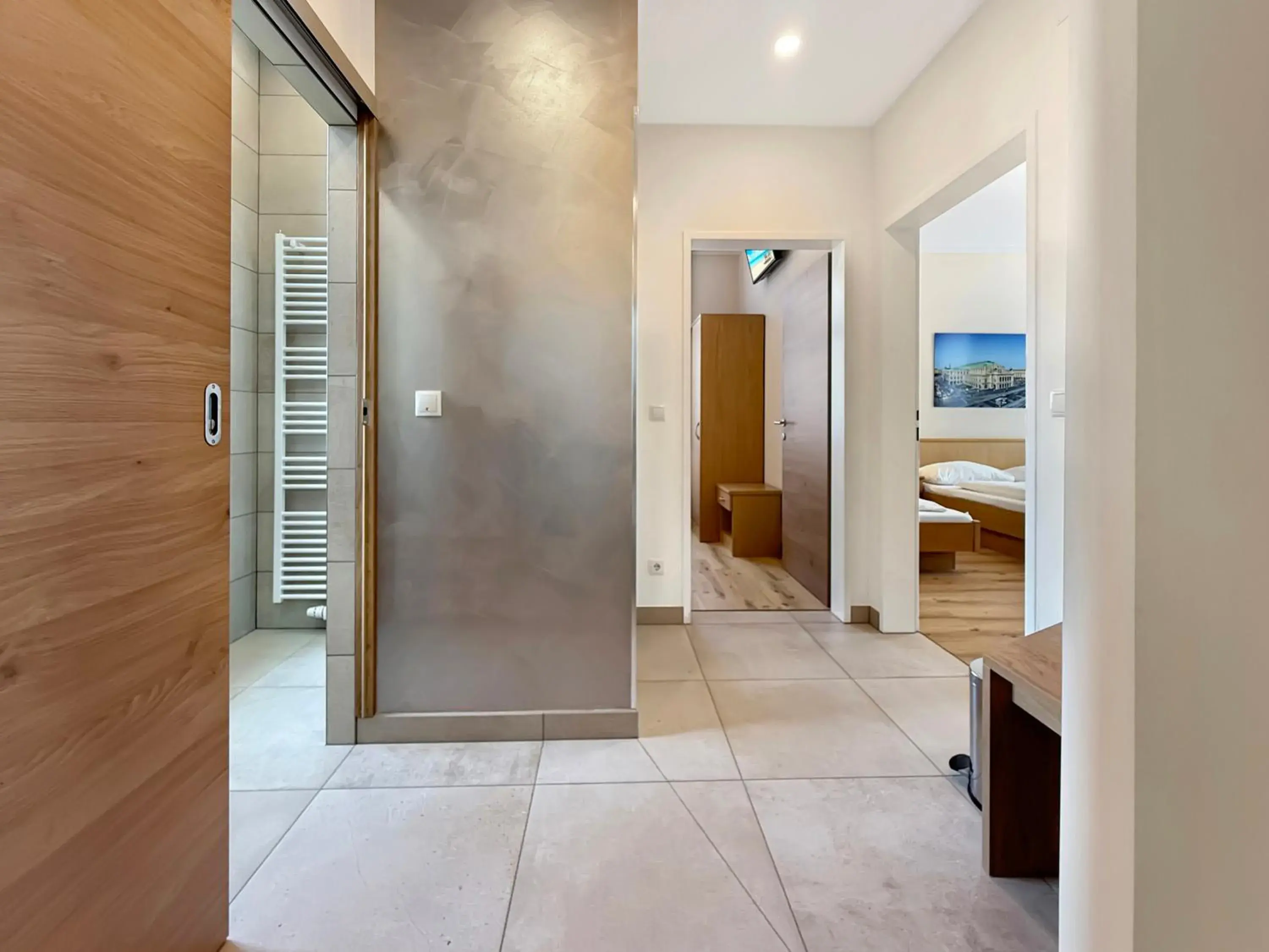 Two Connecting Double Rooms in Hotel-Pension Fünfhaus Two Connecting Double Rooms in Hotel-Pension Fünfhaus