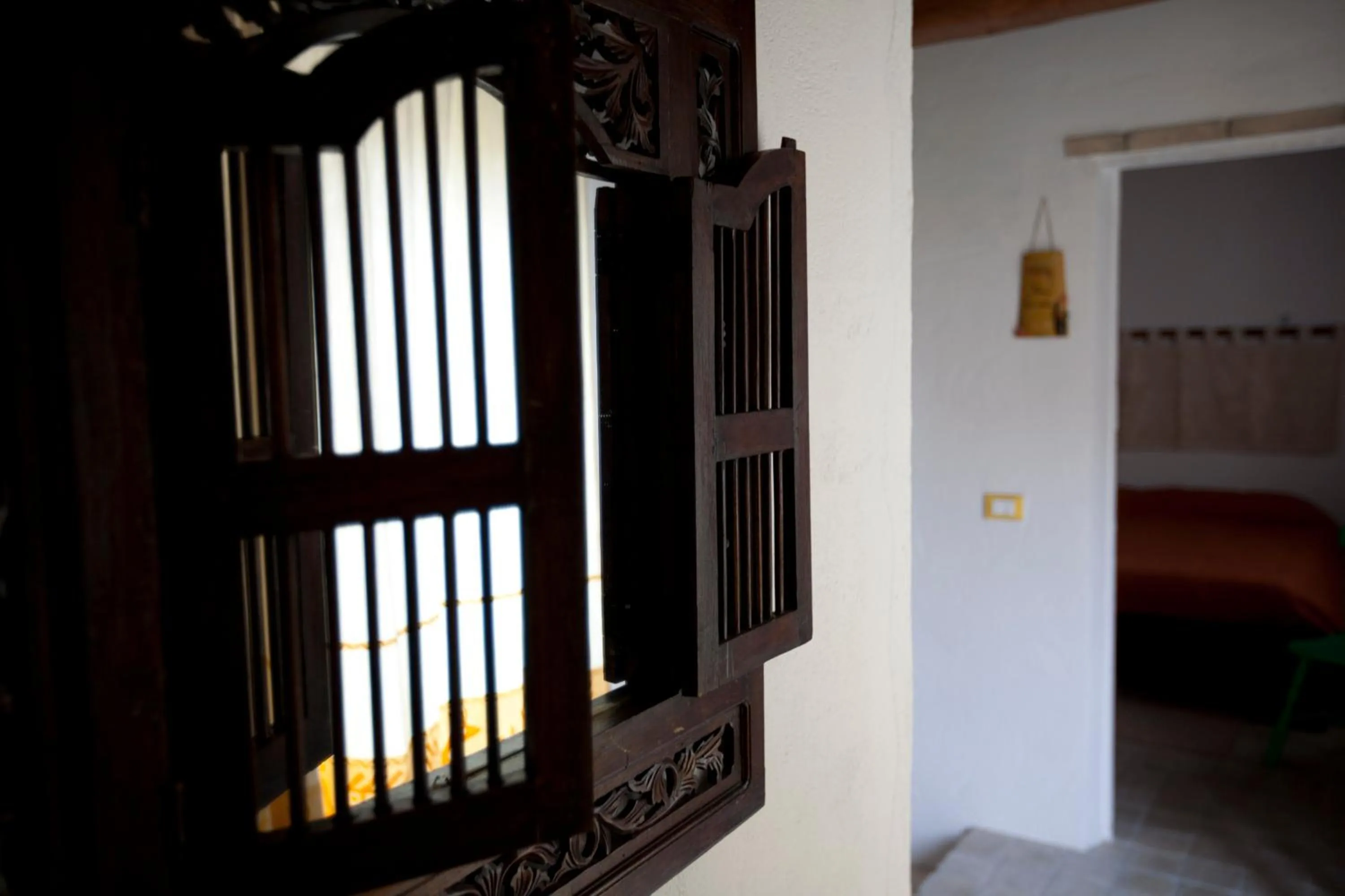 Decorative detail, Bed in B&B Stentadì