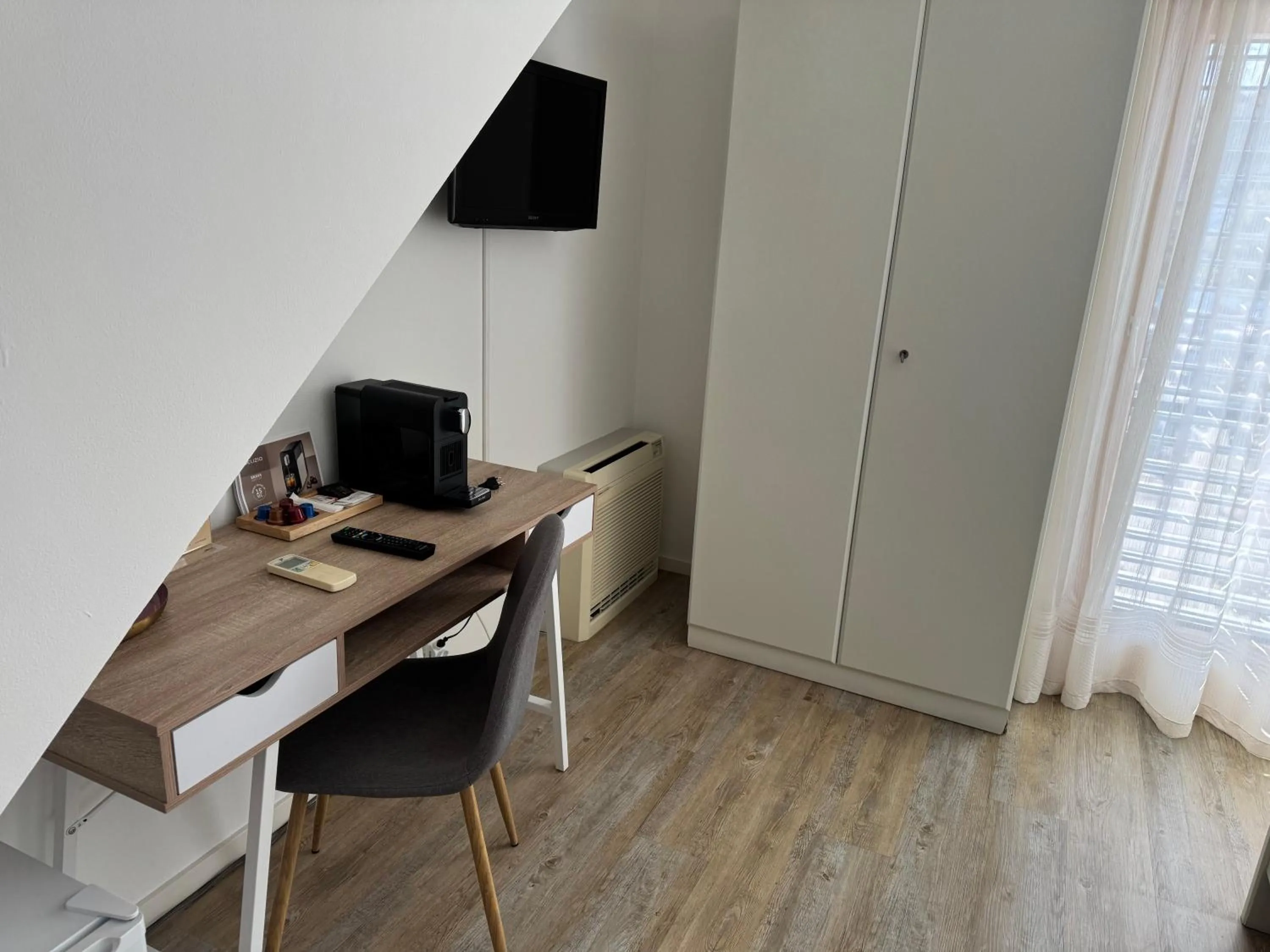 Seating area in Osteria Ascona