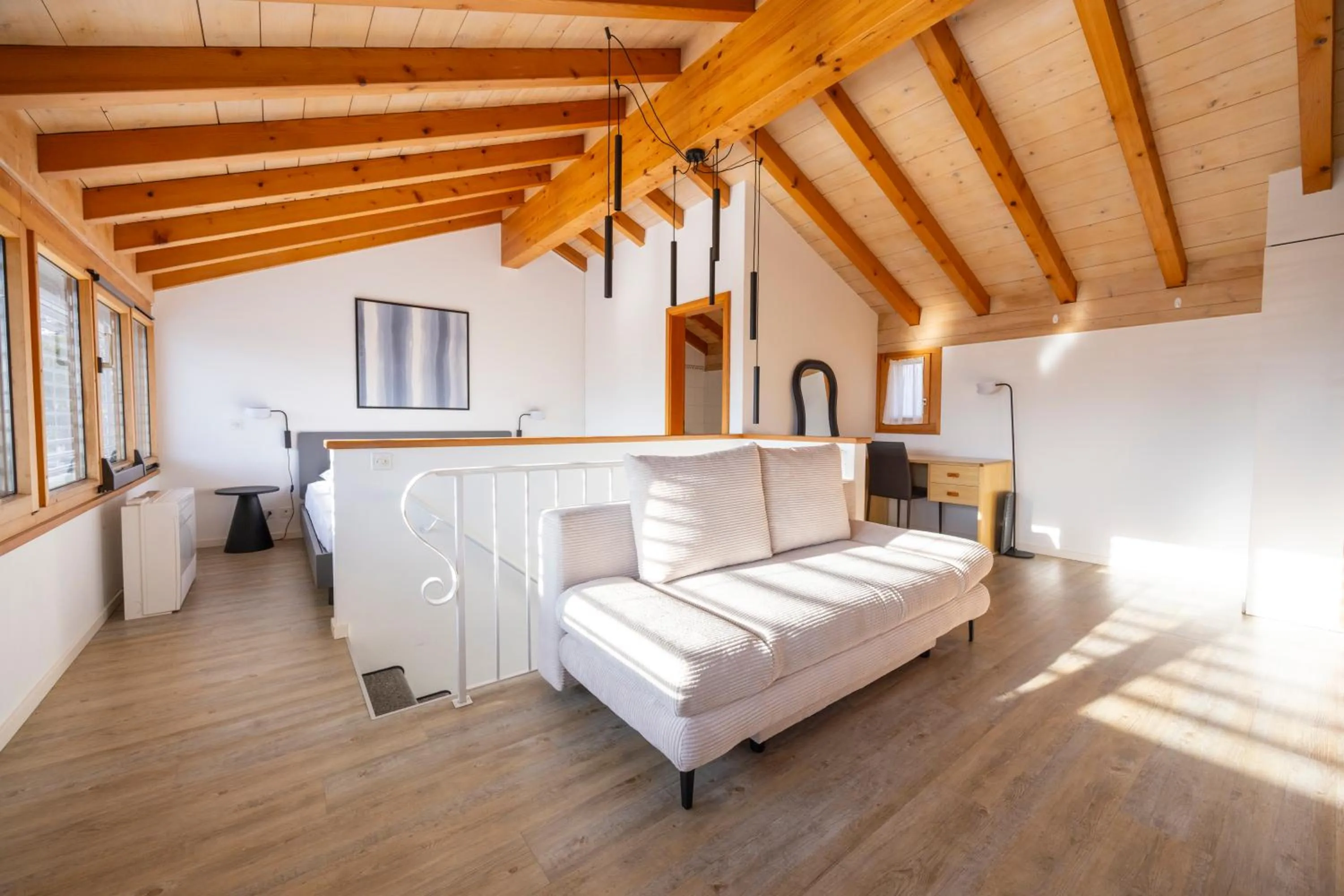 Photo of the whole room, Bed in Osteria Ascona