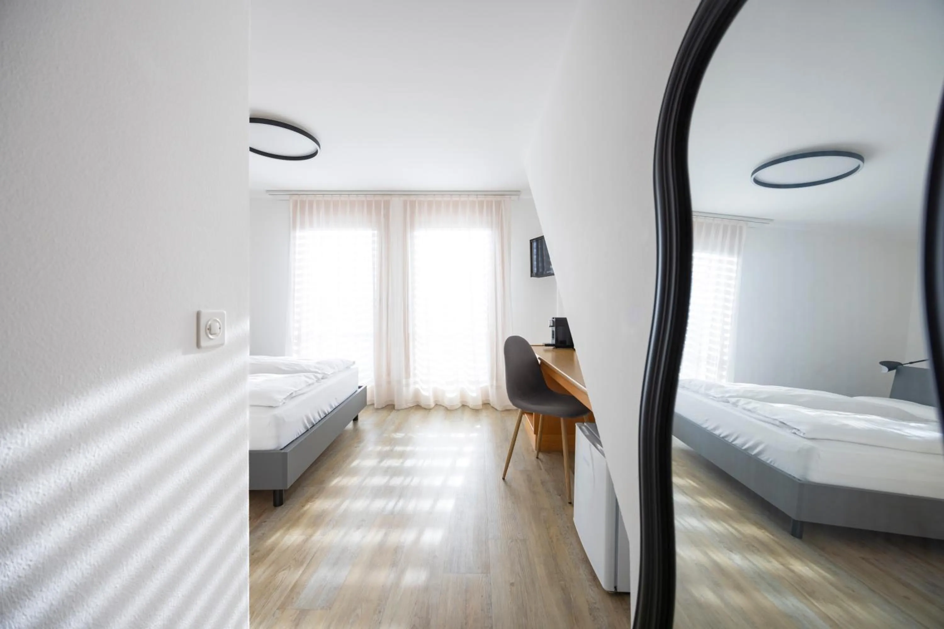 Bedroom, Bed in Osteria Ascona