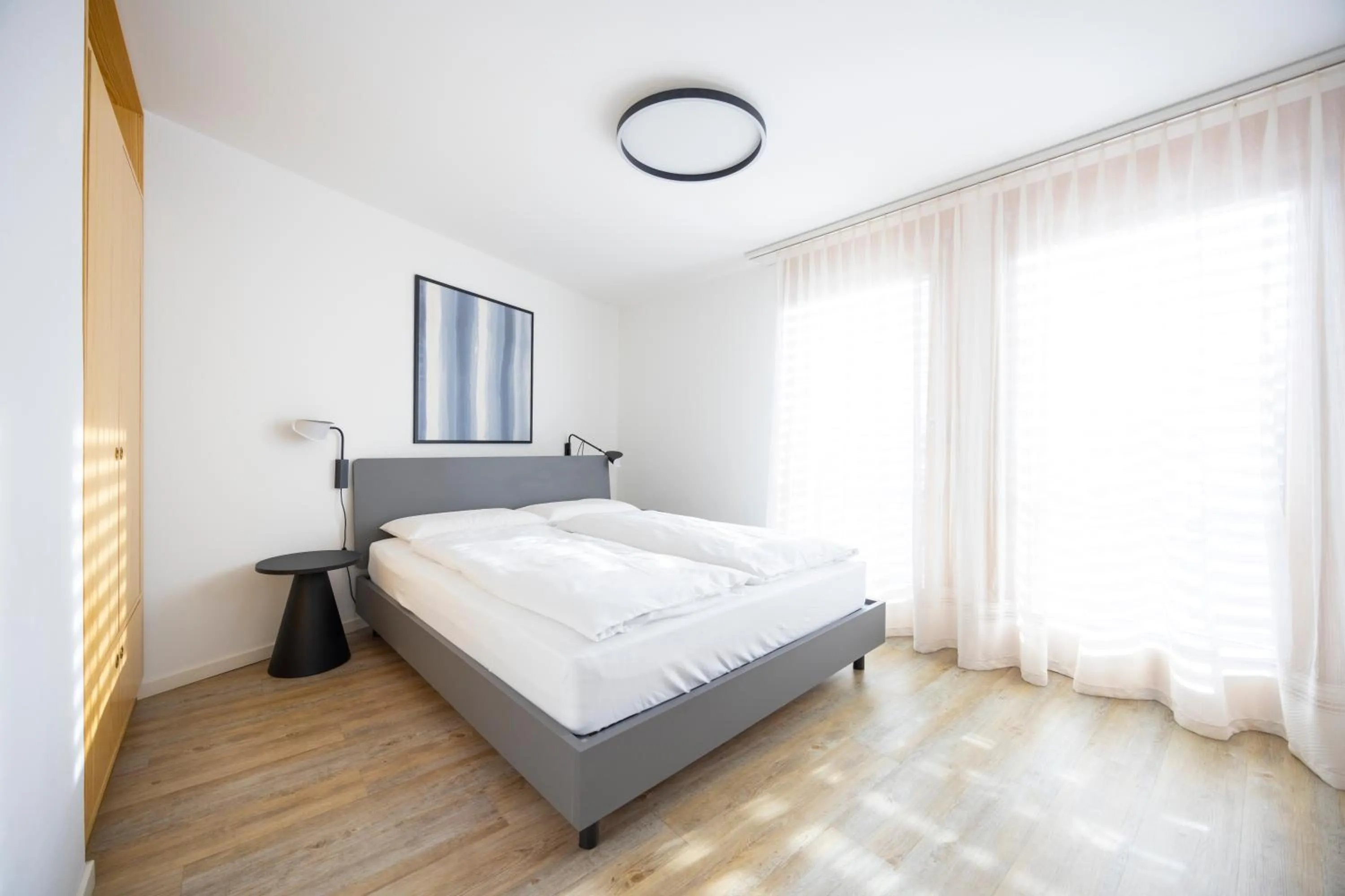 Bedroom, Bed in Osteria Ascona