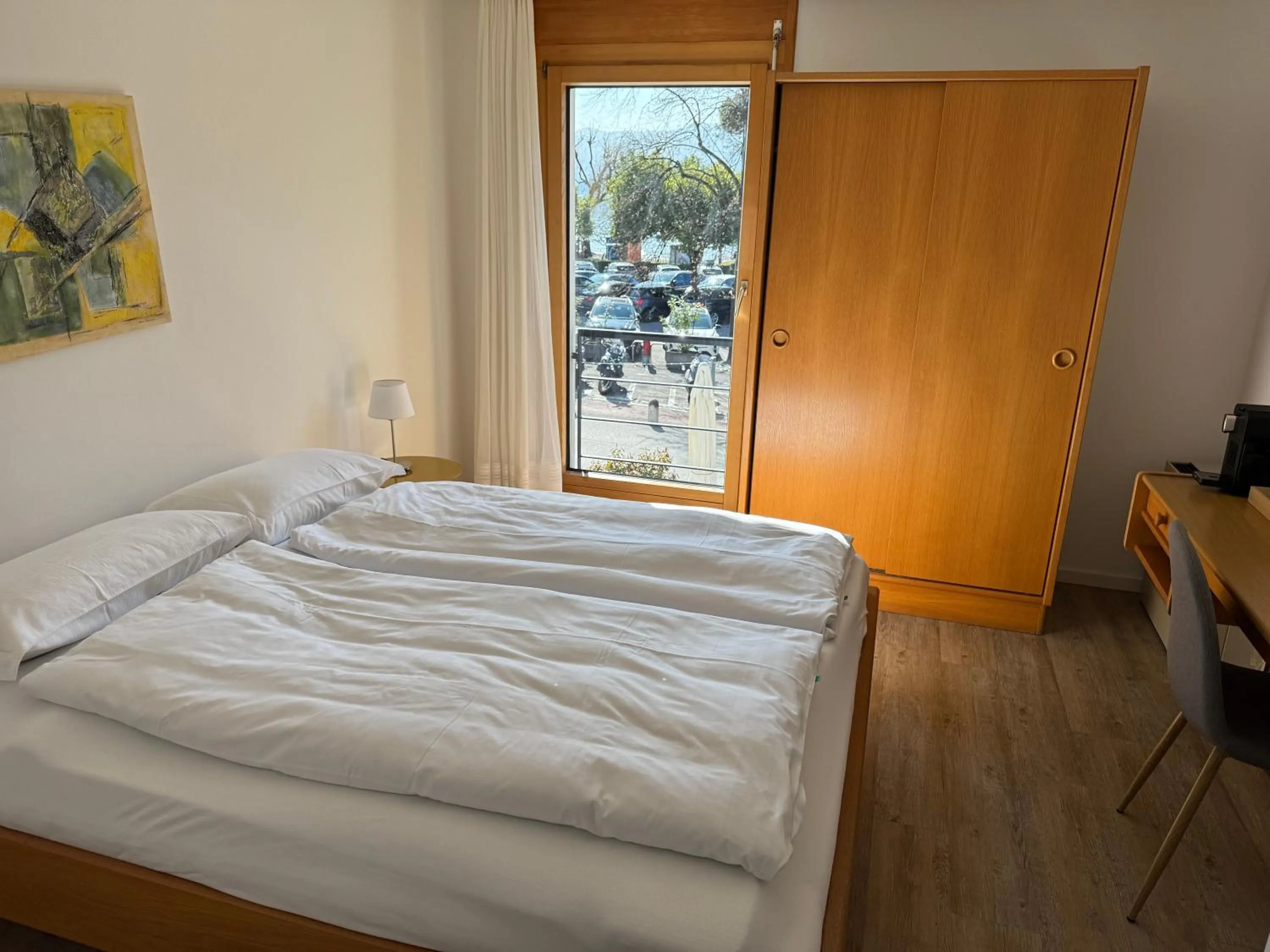 Bedroom, Bed in Osteria Ascona