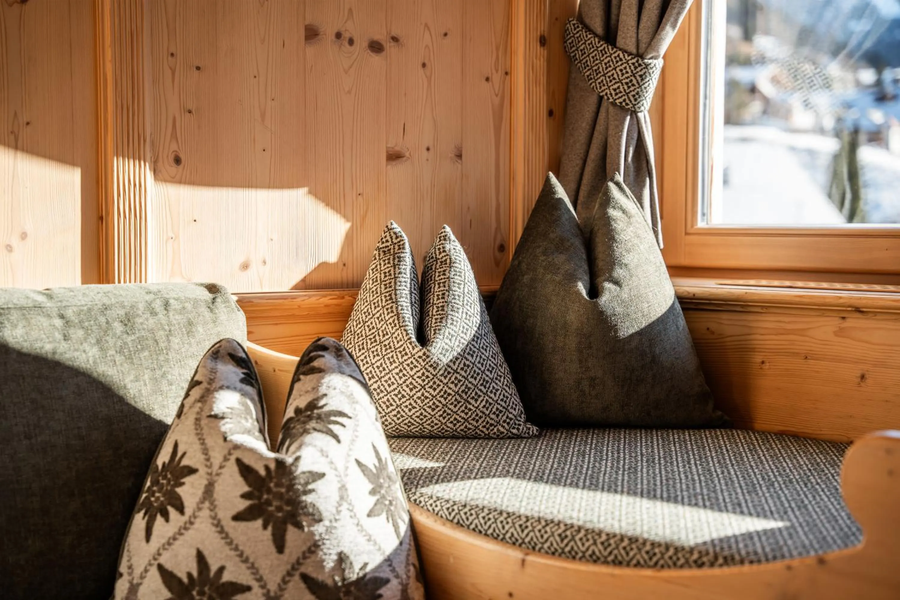 Living room in Residence Cesa Ladina