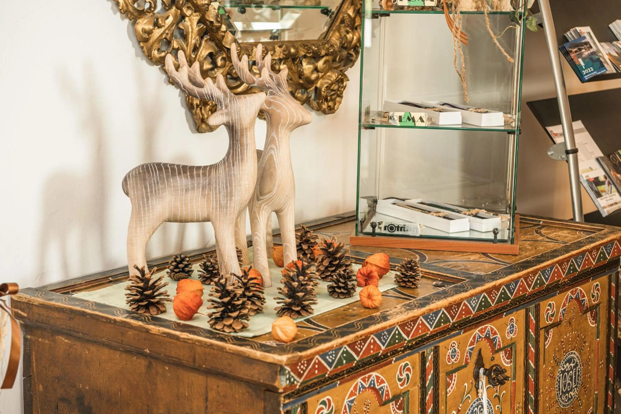 Lobby or reception in Residence Cesa Ladina