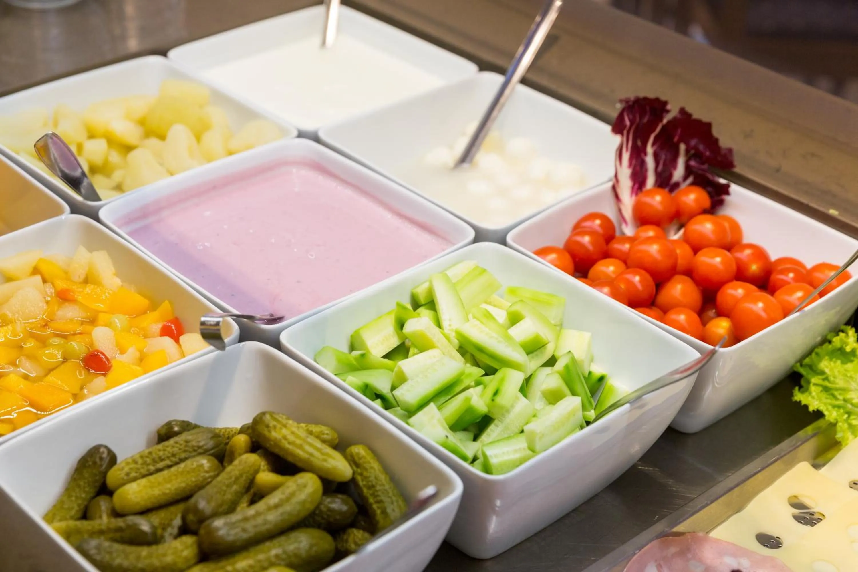 Buffet breakfast in Hotel Pace