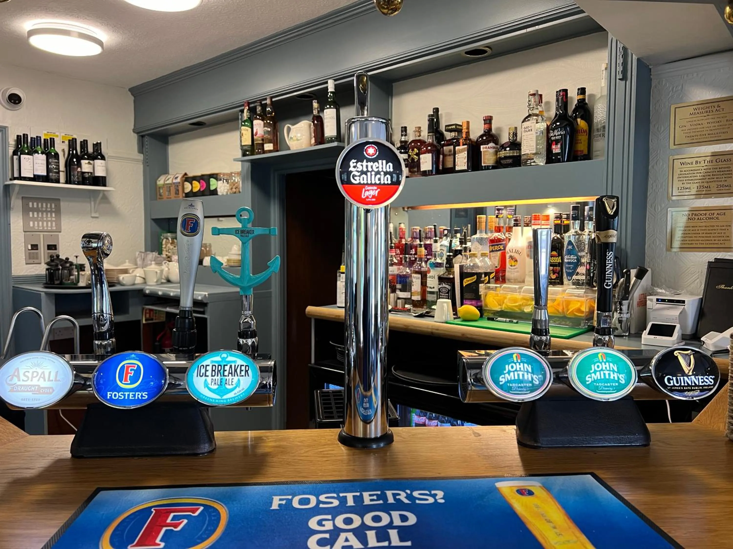 Lounge or bar in The Kings Arms Temple Sowerby