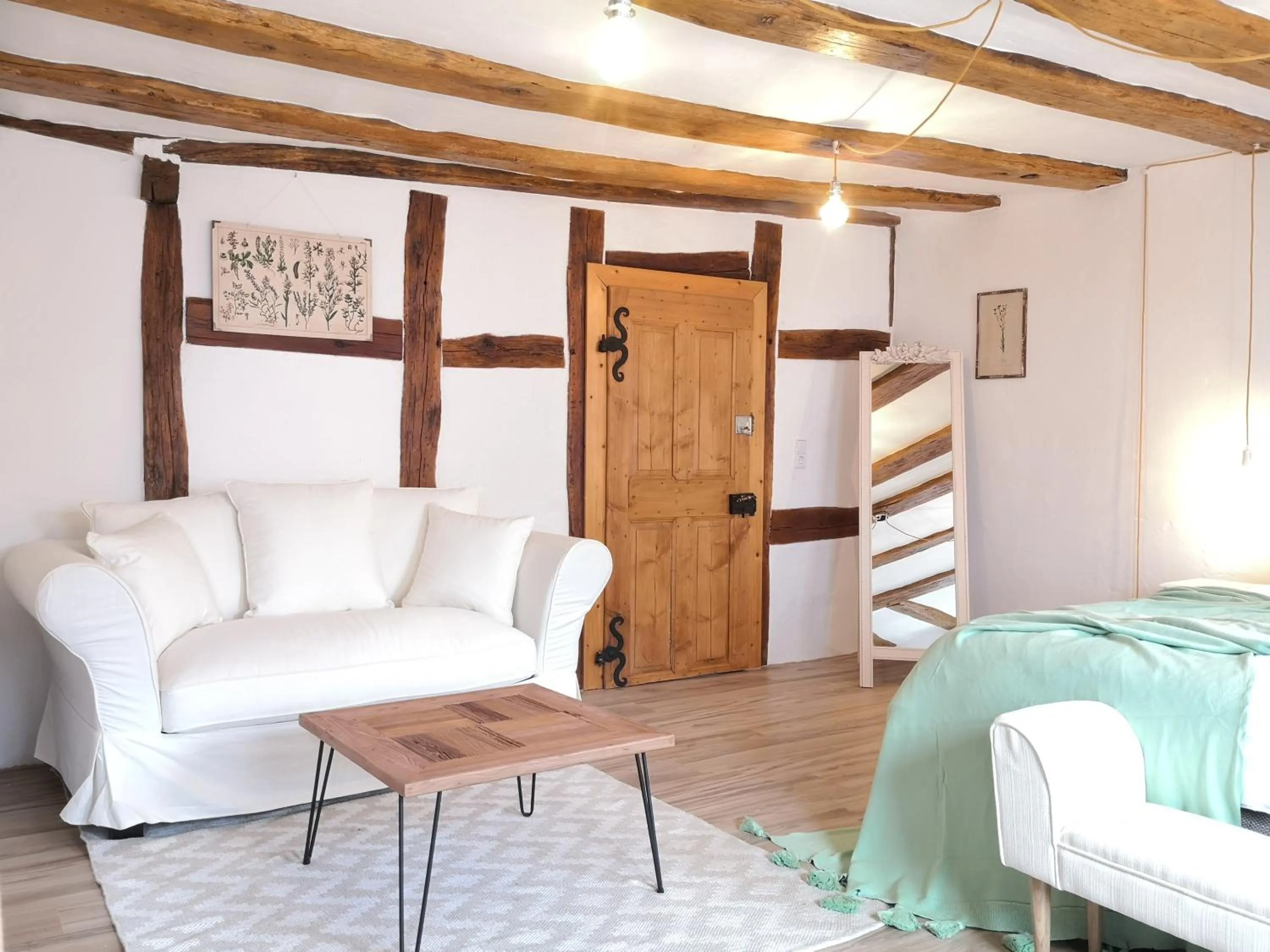 Seating area, Bed in LANDHOTEL 1707 by Landgasthof Zickler