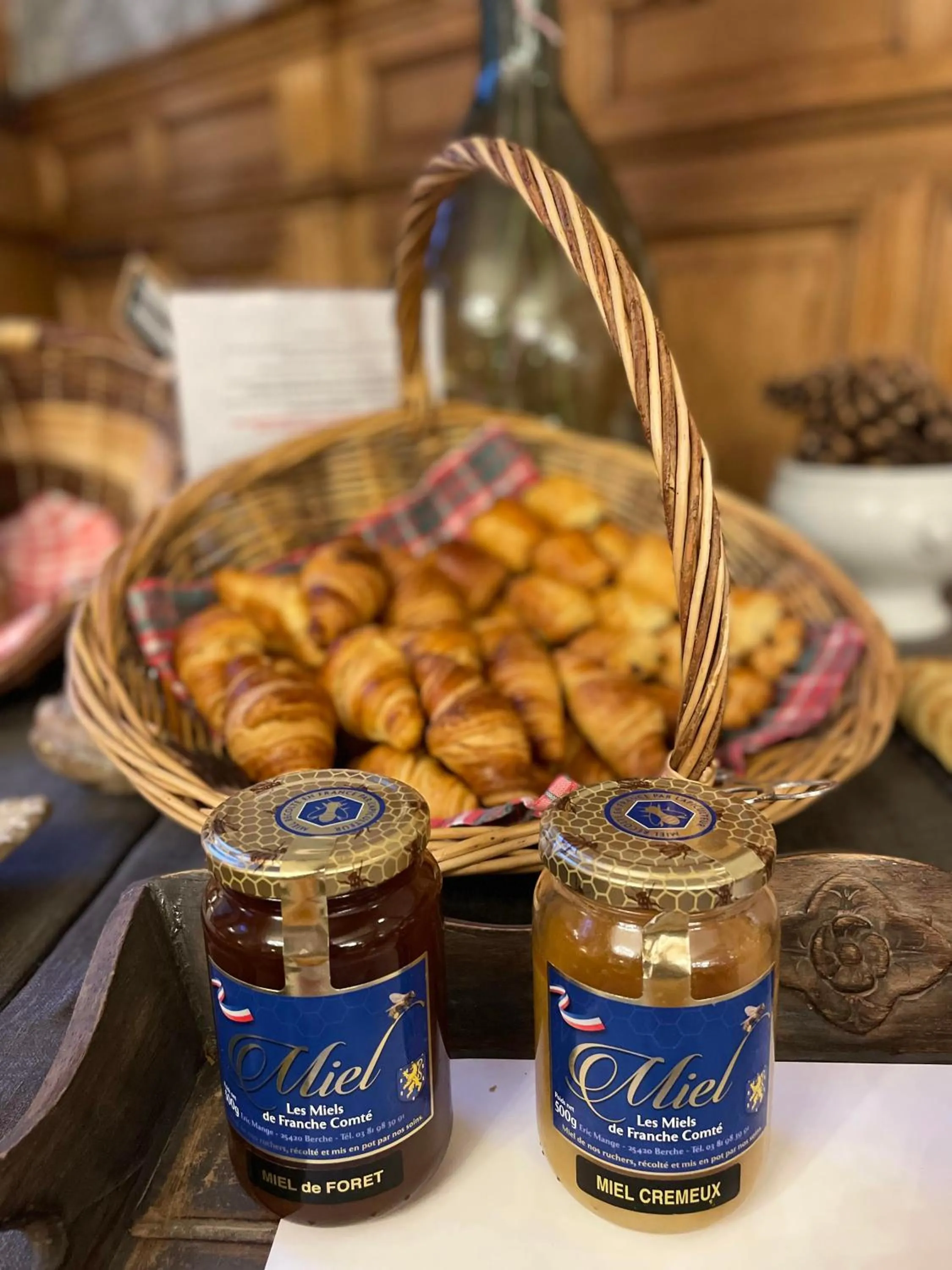 Buffet breakfast in The Originals Boutique, Hôtel de la Balance, Montbéliard