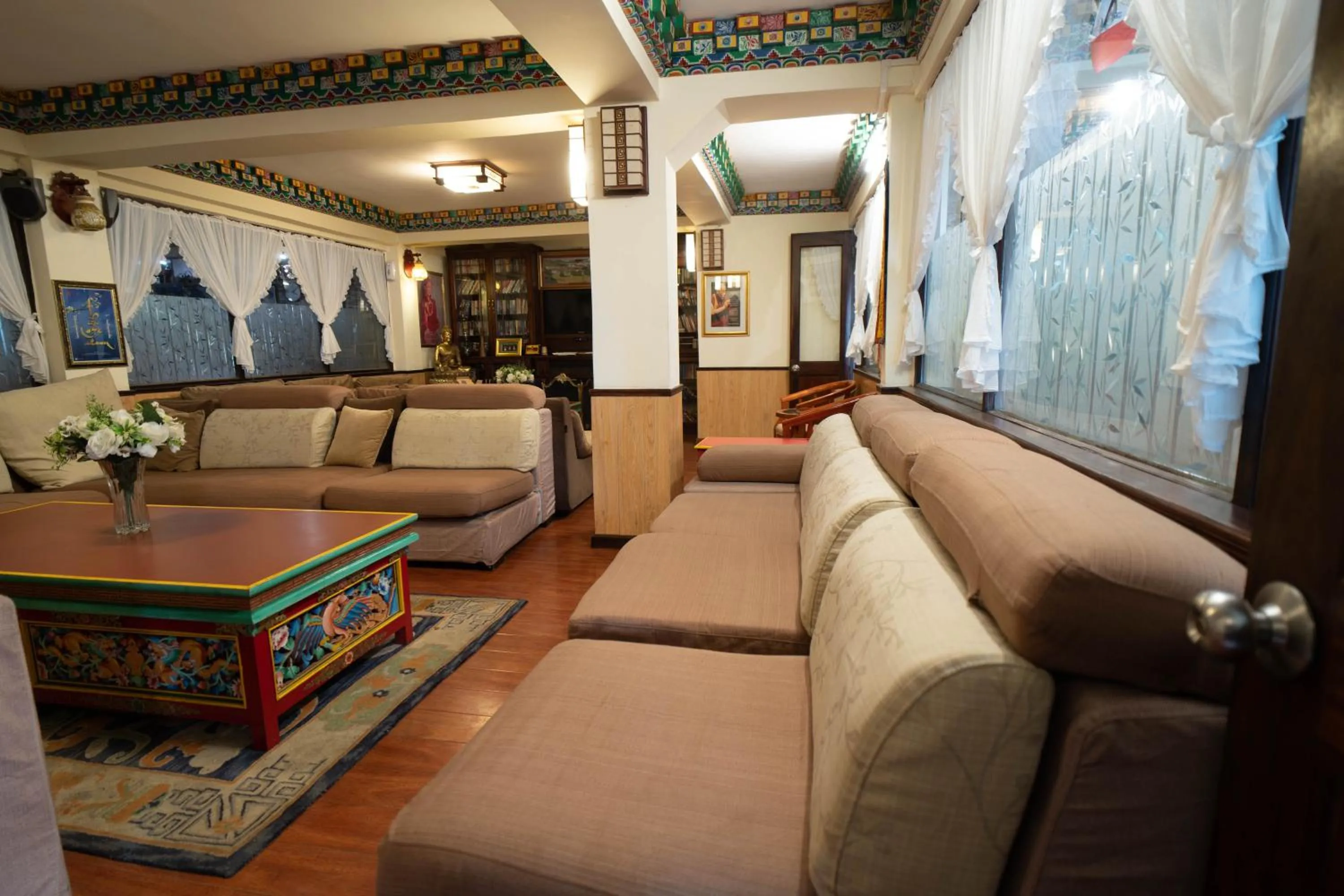 Library in Little Tibet Resort Mall Road