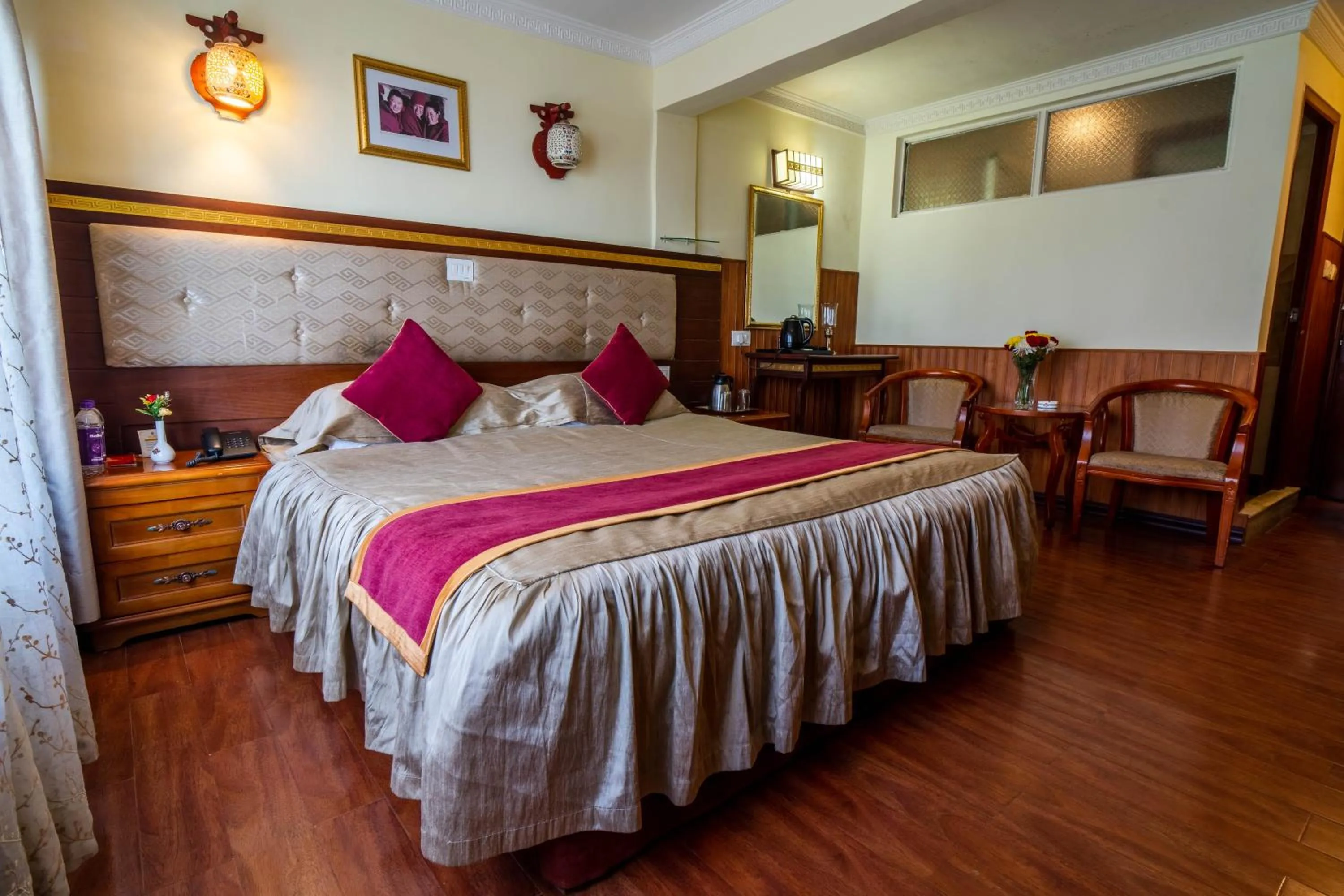 Bedroom, Bed in Little Tibet Resort Mall Road