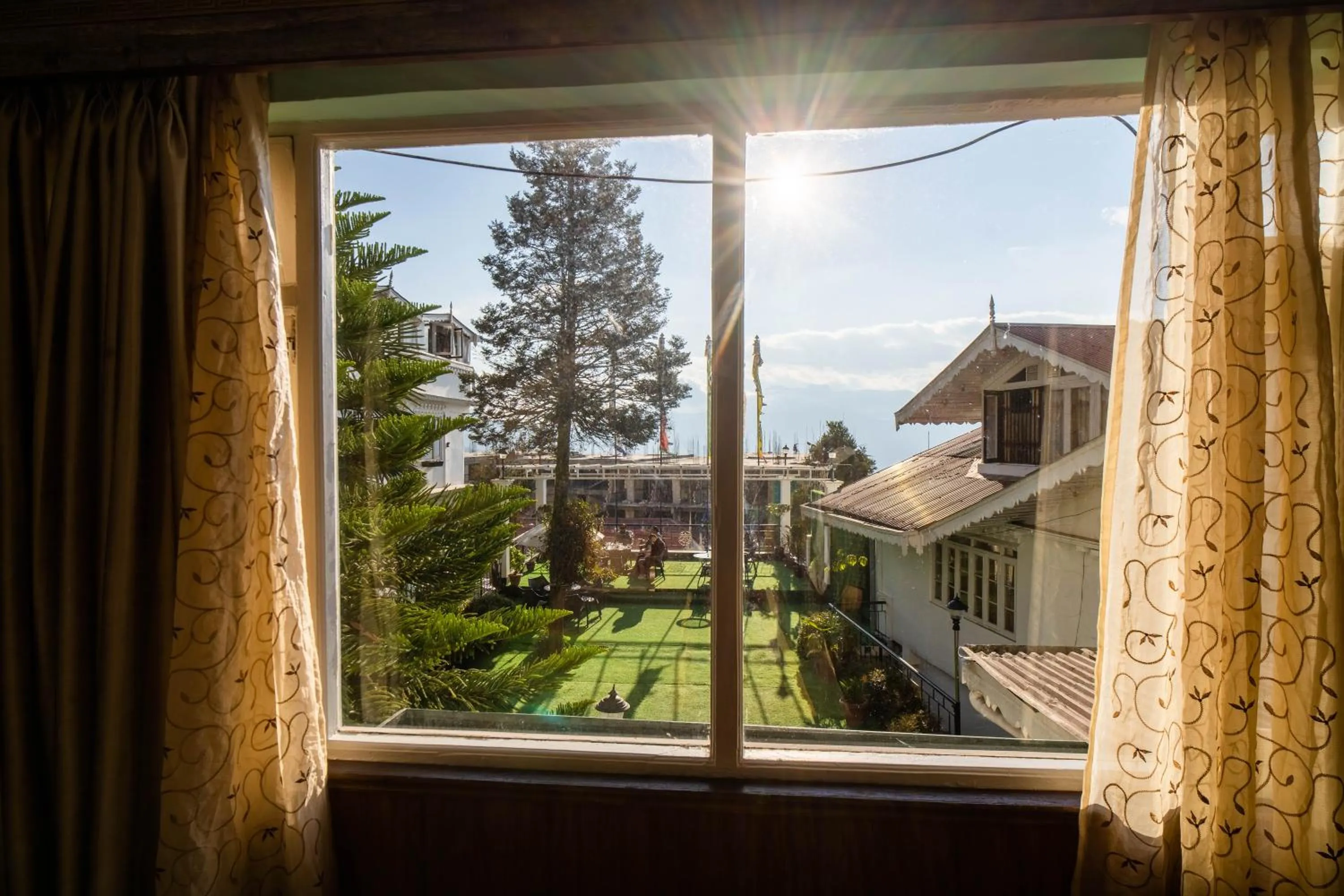 Bedroom in Little Tibet Resort Mall Road