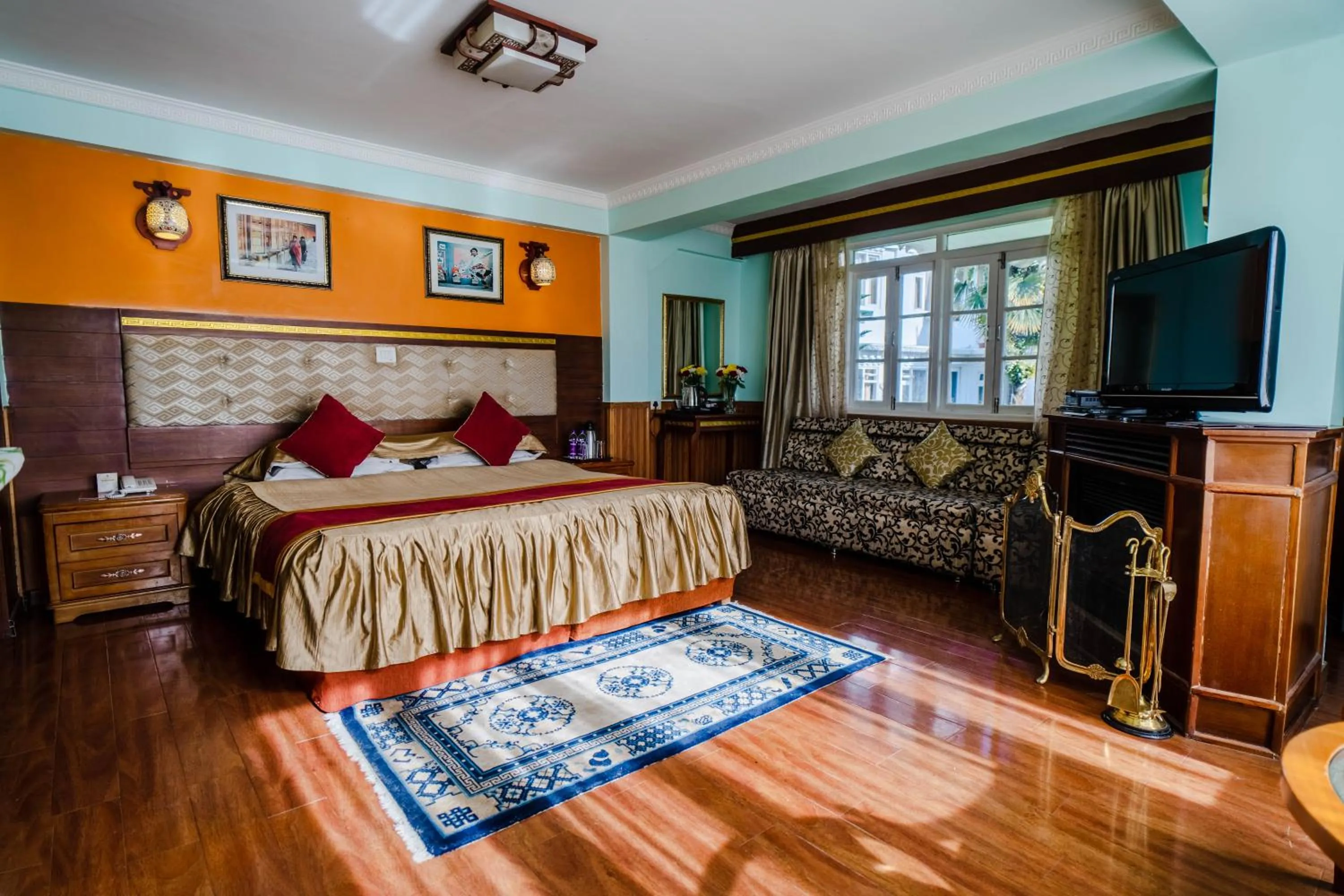 Bedroom, Bed in Little Tibet Resort Mall Road