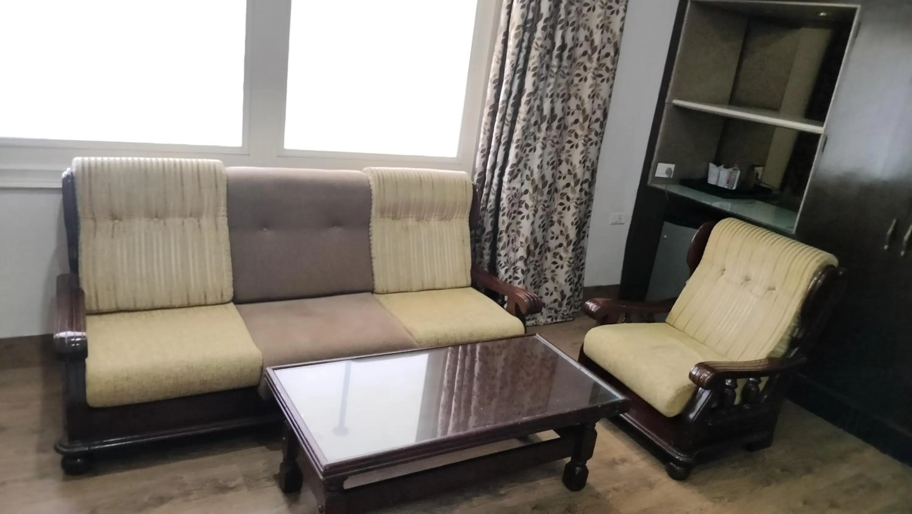 Seating area in 66 Residencey