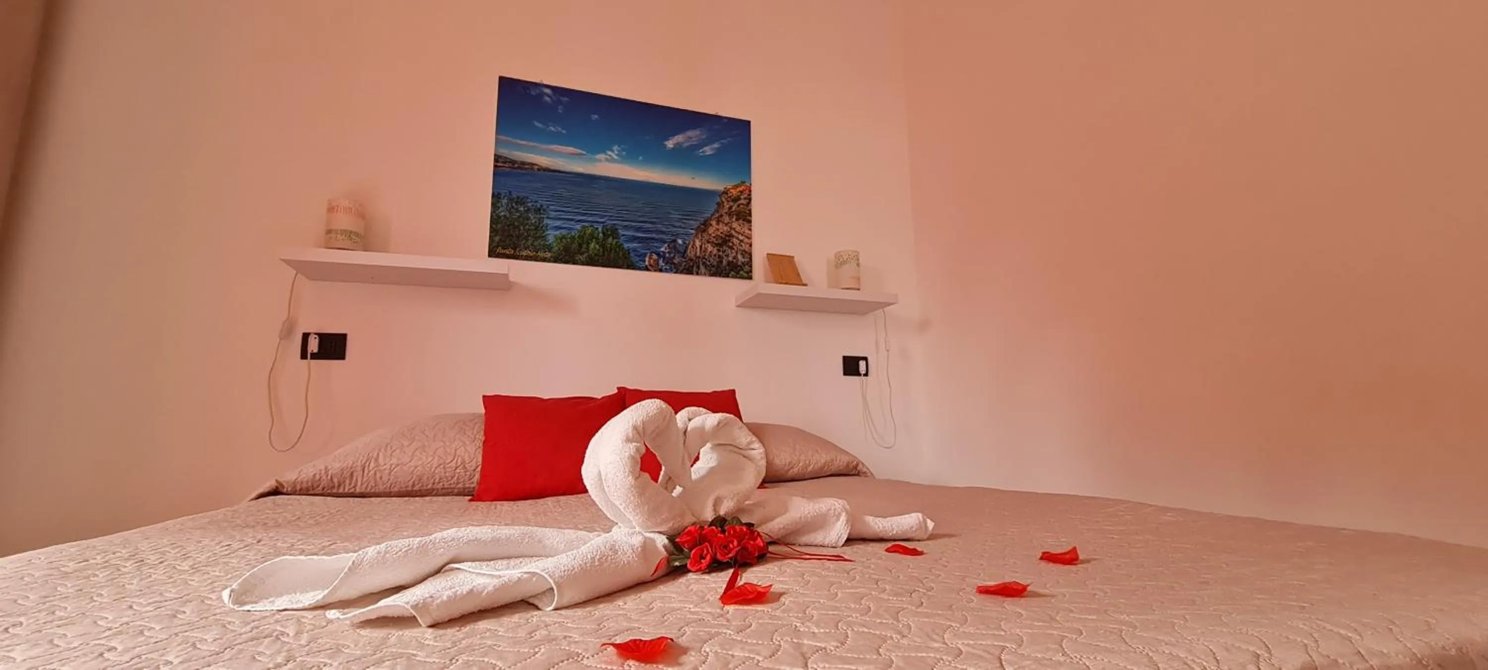 Bed in ACHILLE HOME B&B SORRENTO