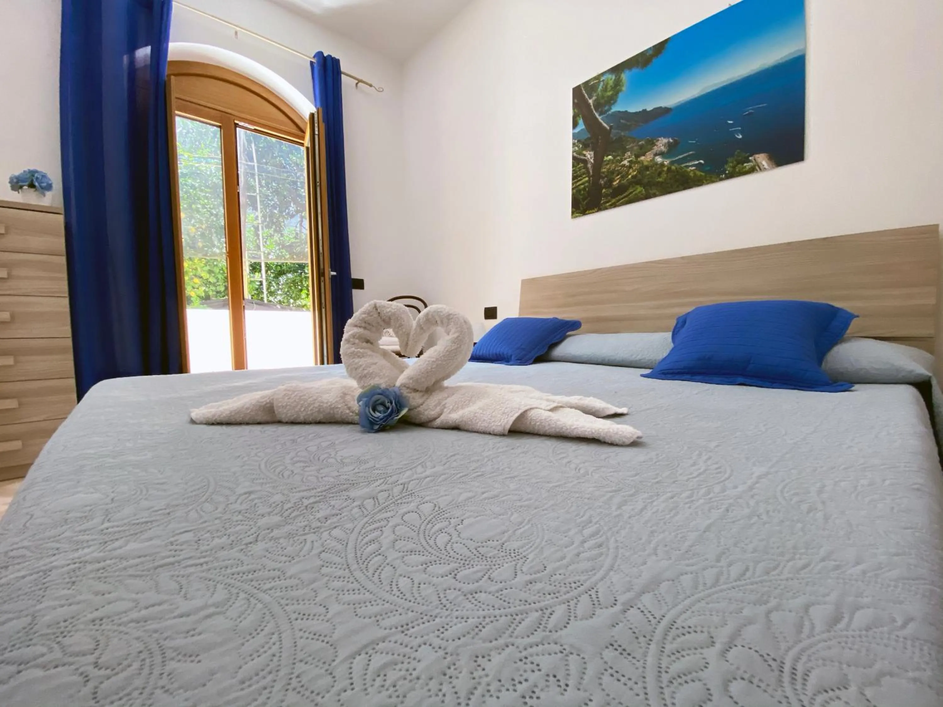 Bed in ACHILLE HOME B&B SORRENTO