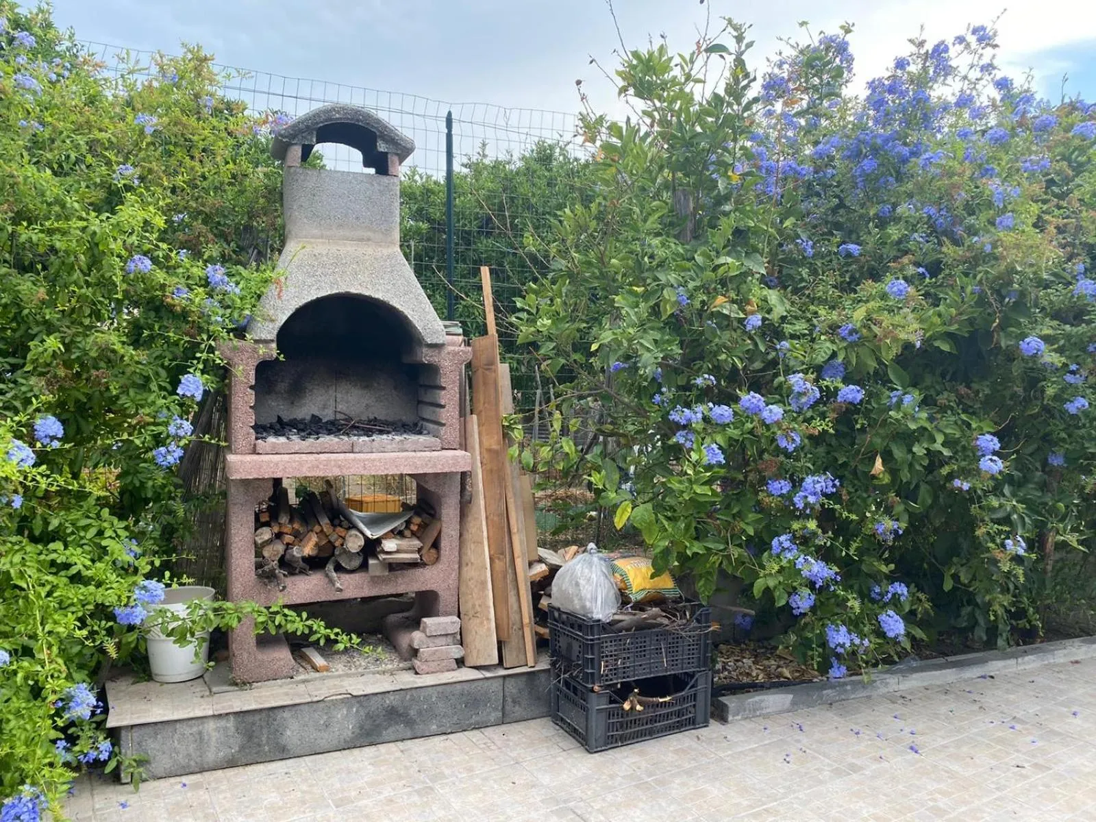 BBQ facilities in Da Nonna Maria