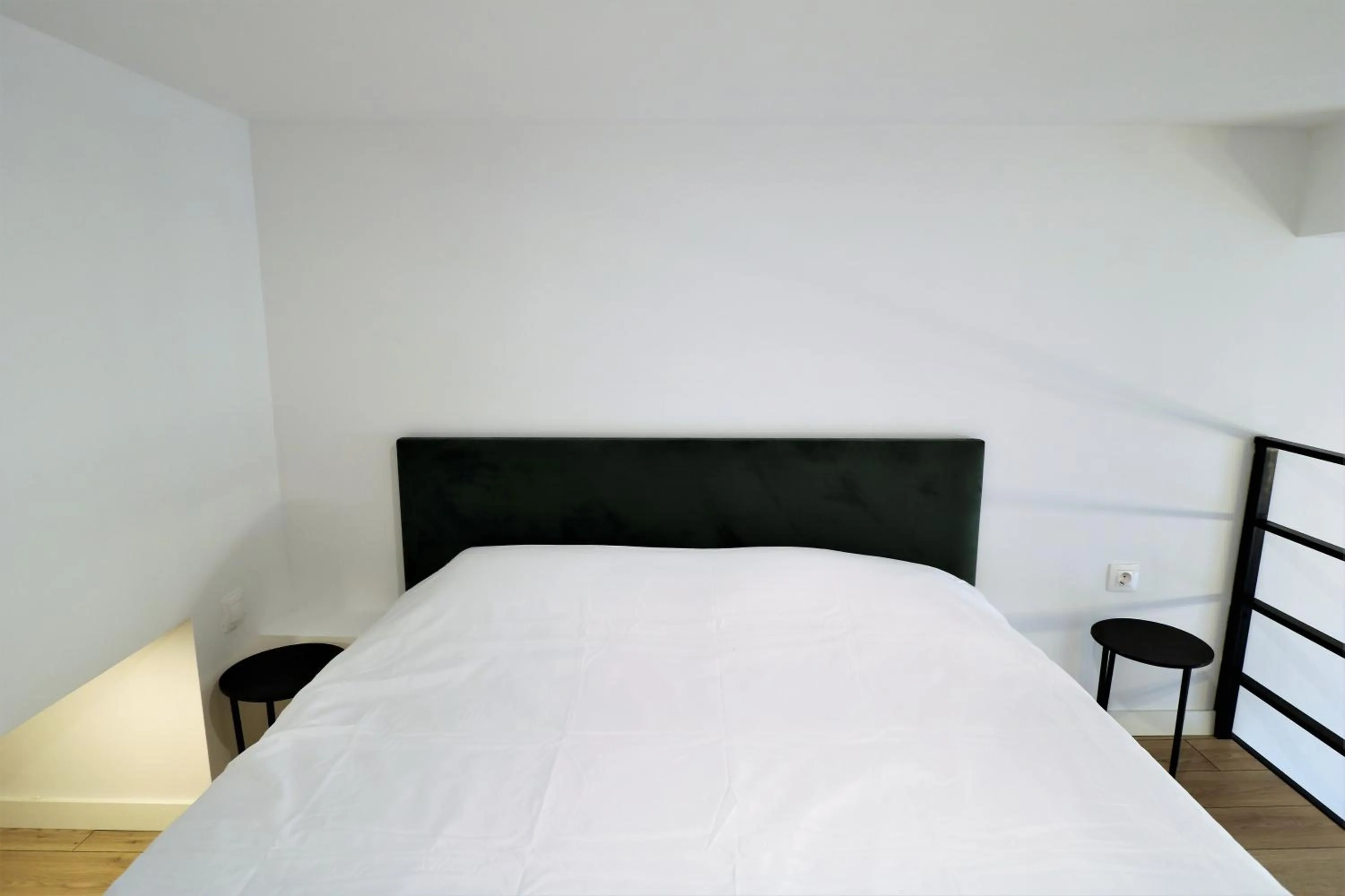 Bed in Shota Rustaveli Aparthotel