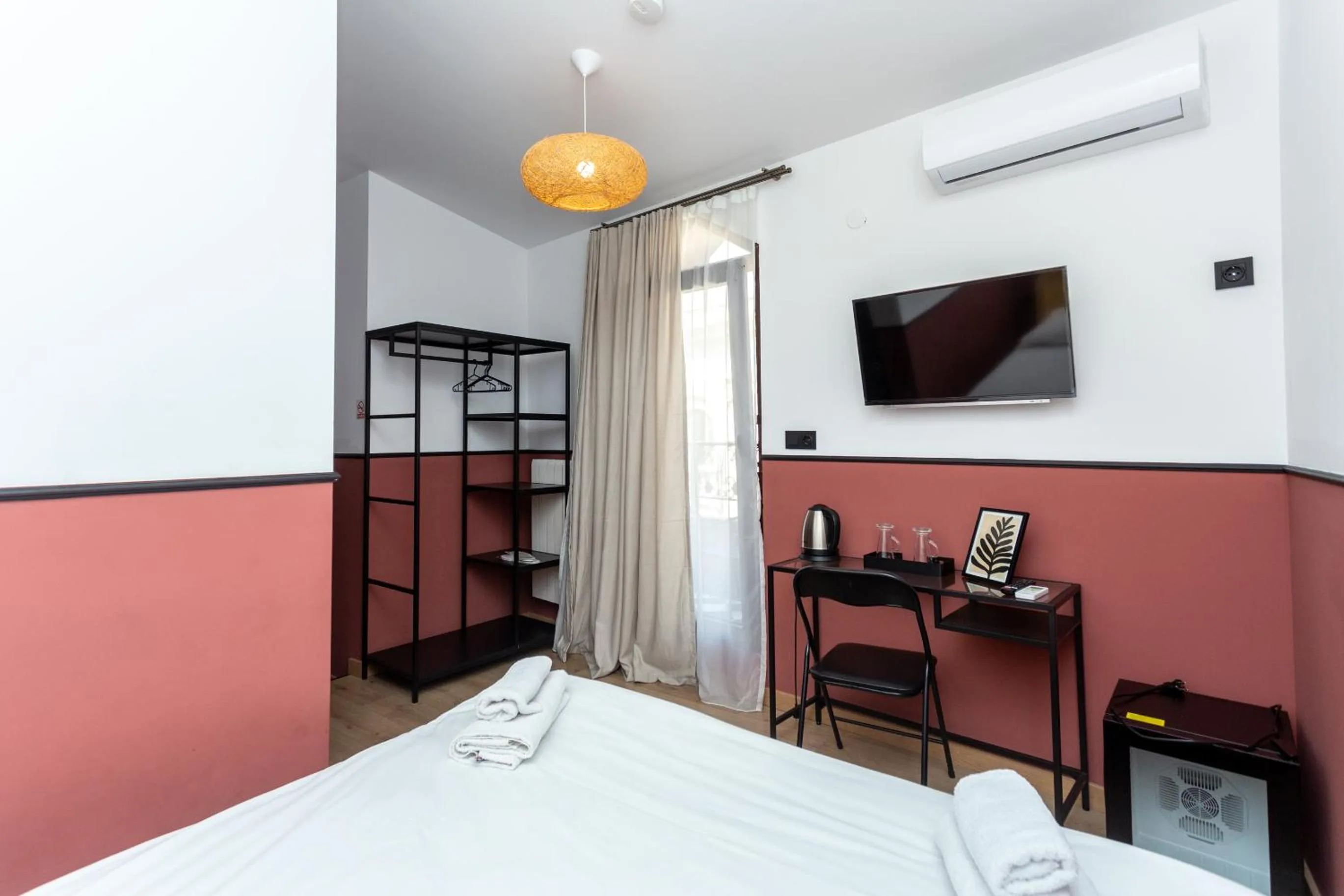 Bed in Shota Rustaveli Aparthotel