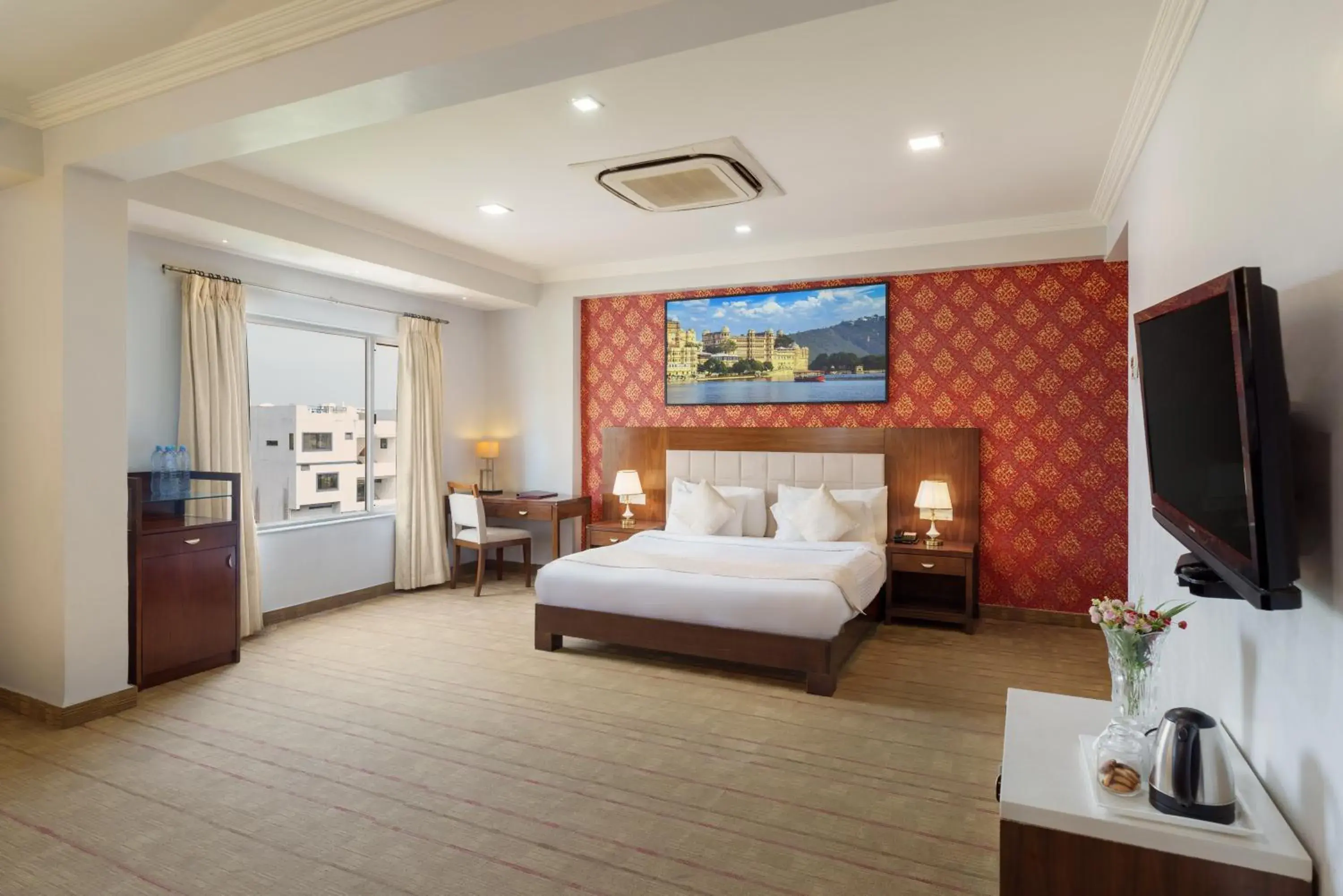 Large Double Room in Mystical Valley View Resort and Spa, Udaipur Large Double Room in Mystical Valley View Resort and Spa, Udaipur