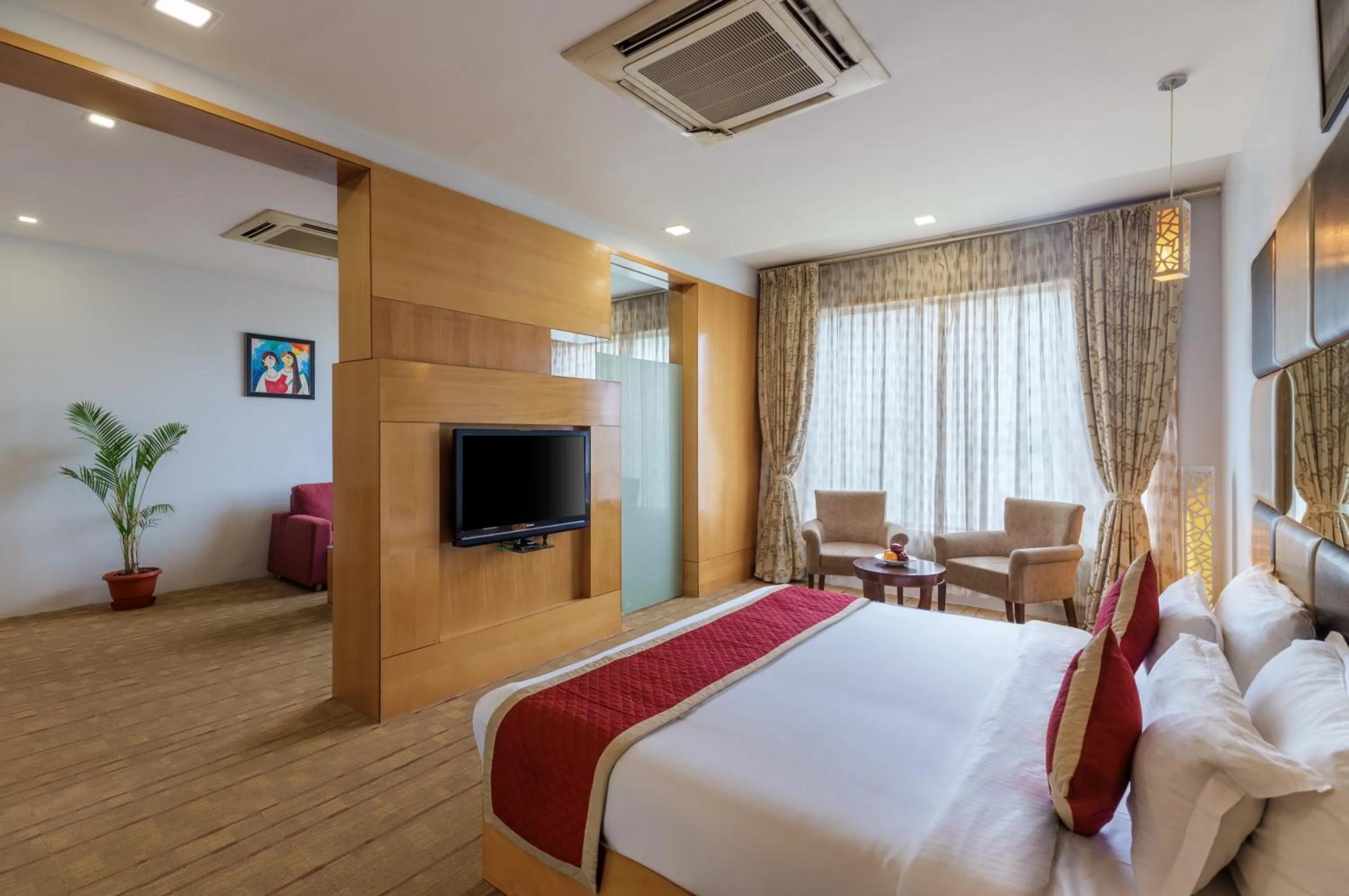 Bed in Mystical Valley View Resort and Spa, Udaipur