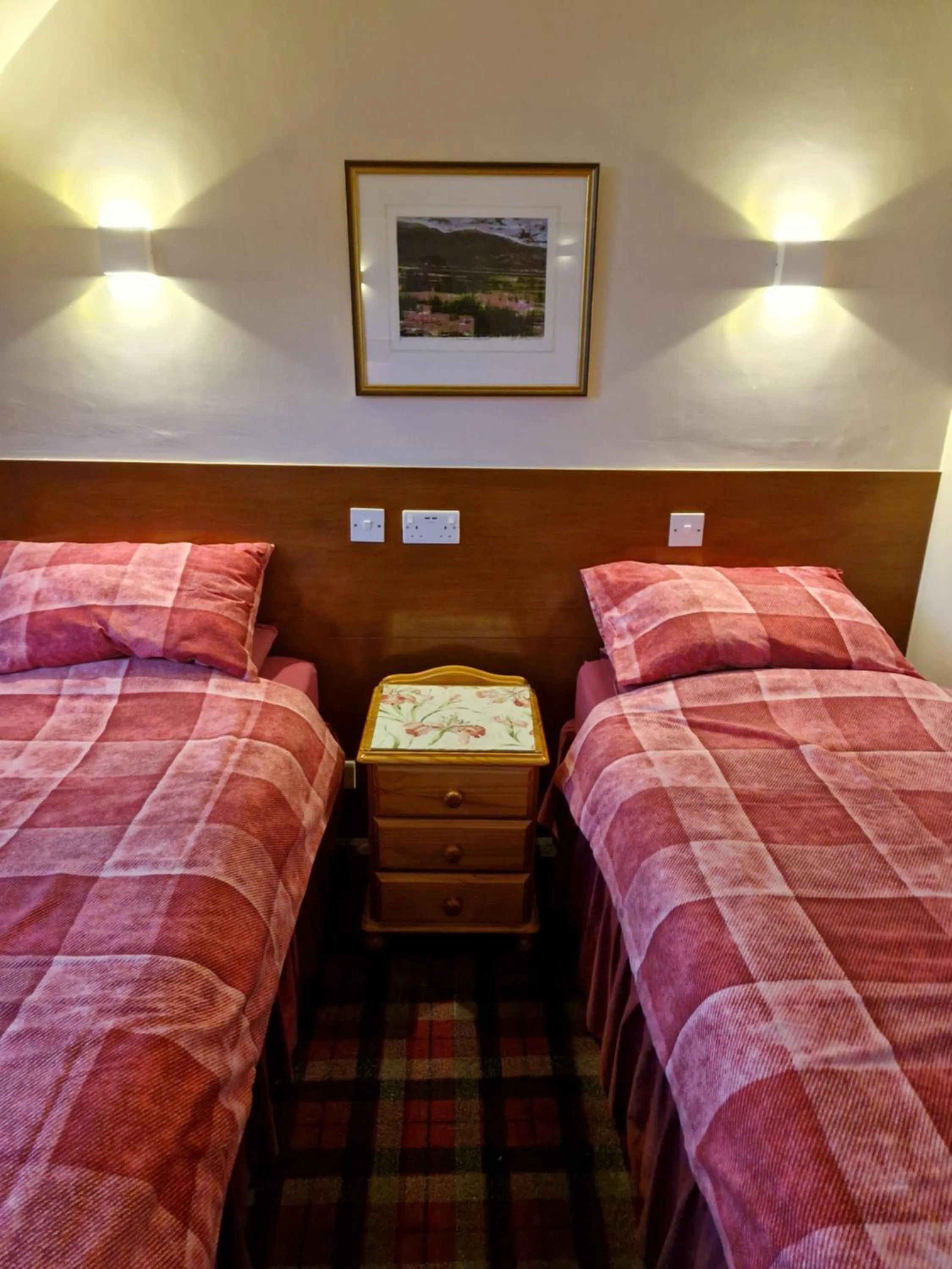 Bedroom, Bed in Creag Meggan