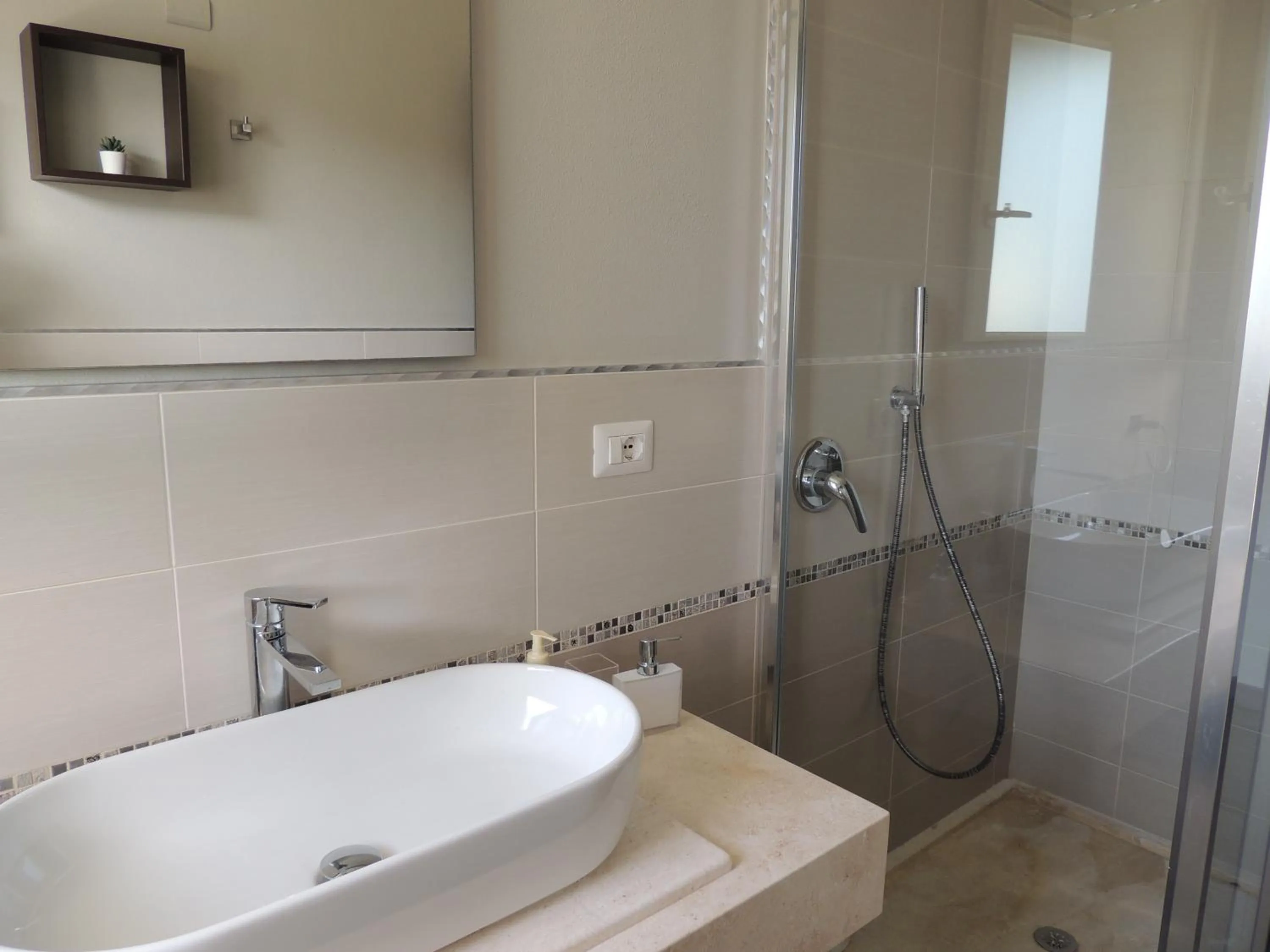 Shower in Il Colle del Barone