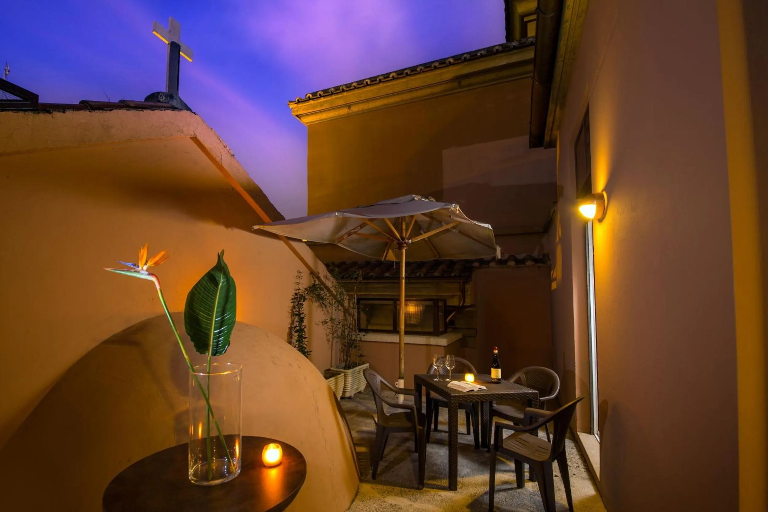 Balcony/Terrace in Hearth Hotel