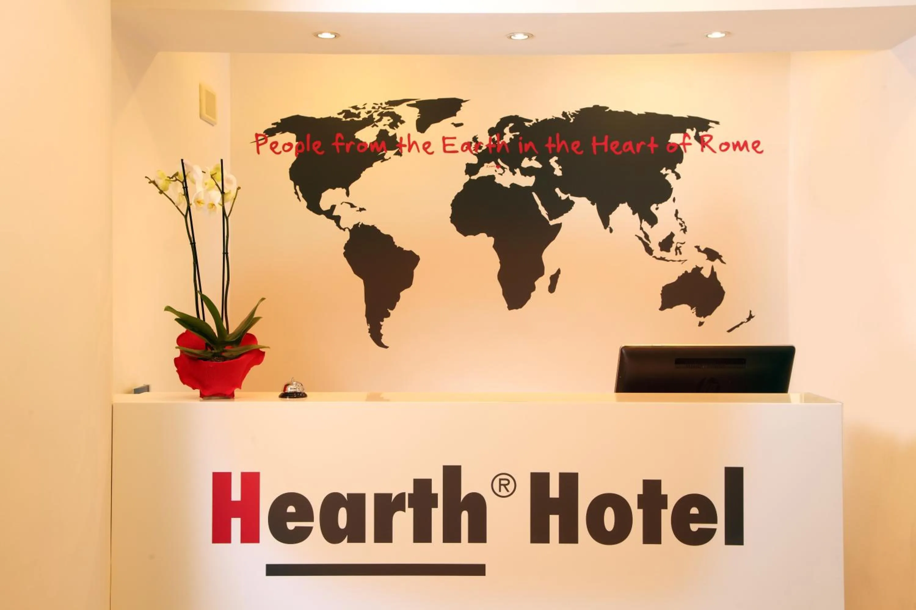 Lobby or reception in Hearth Hotel