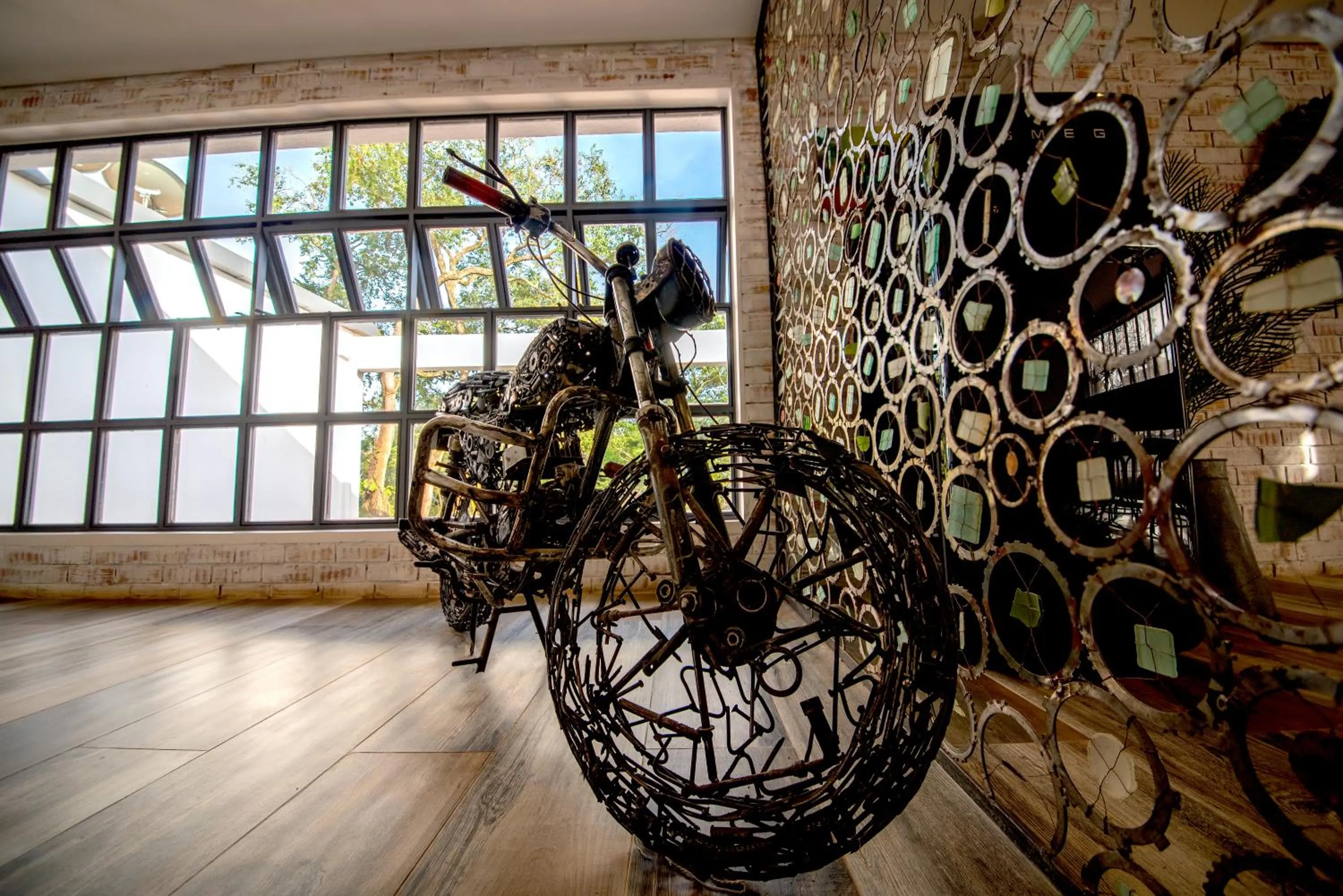 Decorative detail in Latitude 0 Degrees