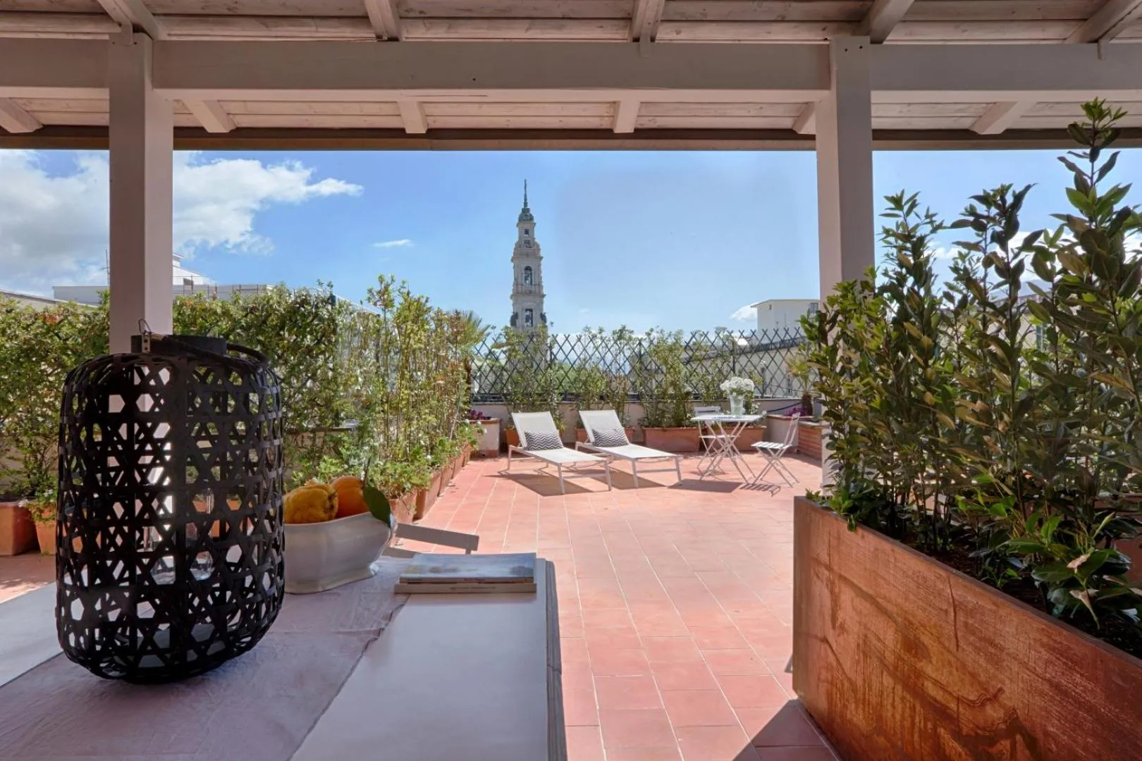 Patio in Casa Pacifico Pompei