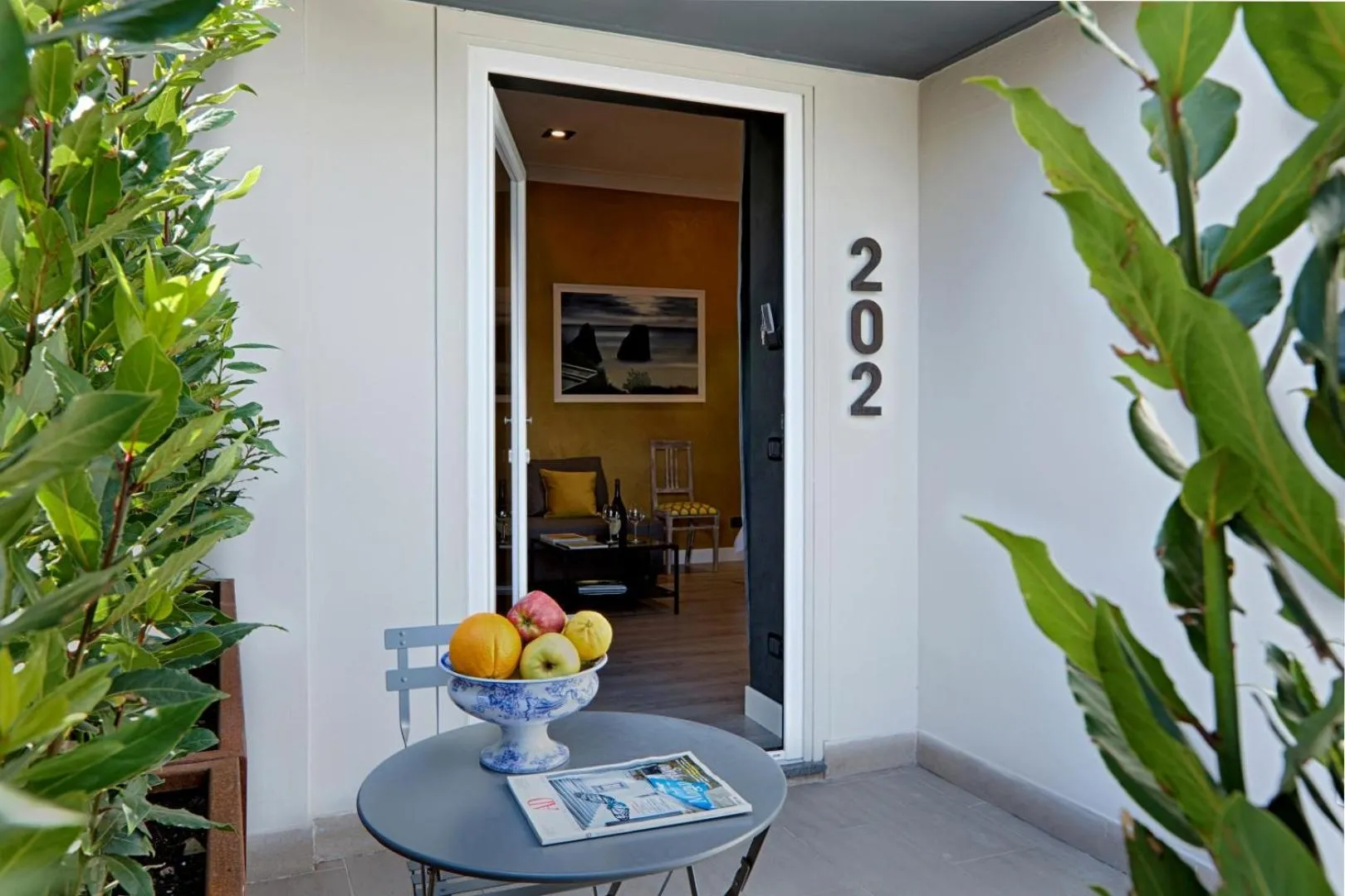 Patio in Casa Pacifico Pompei