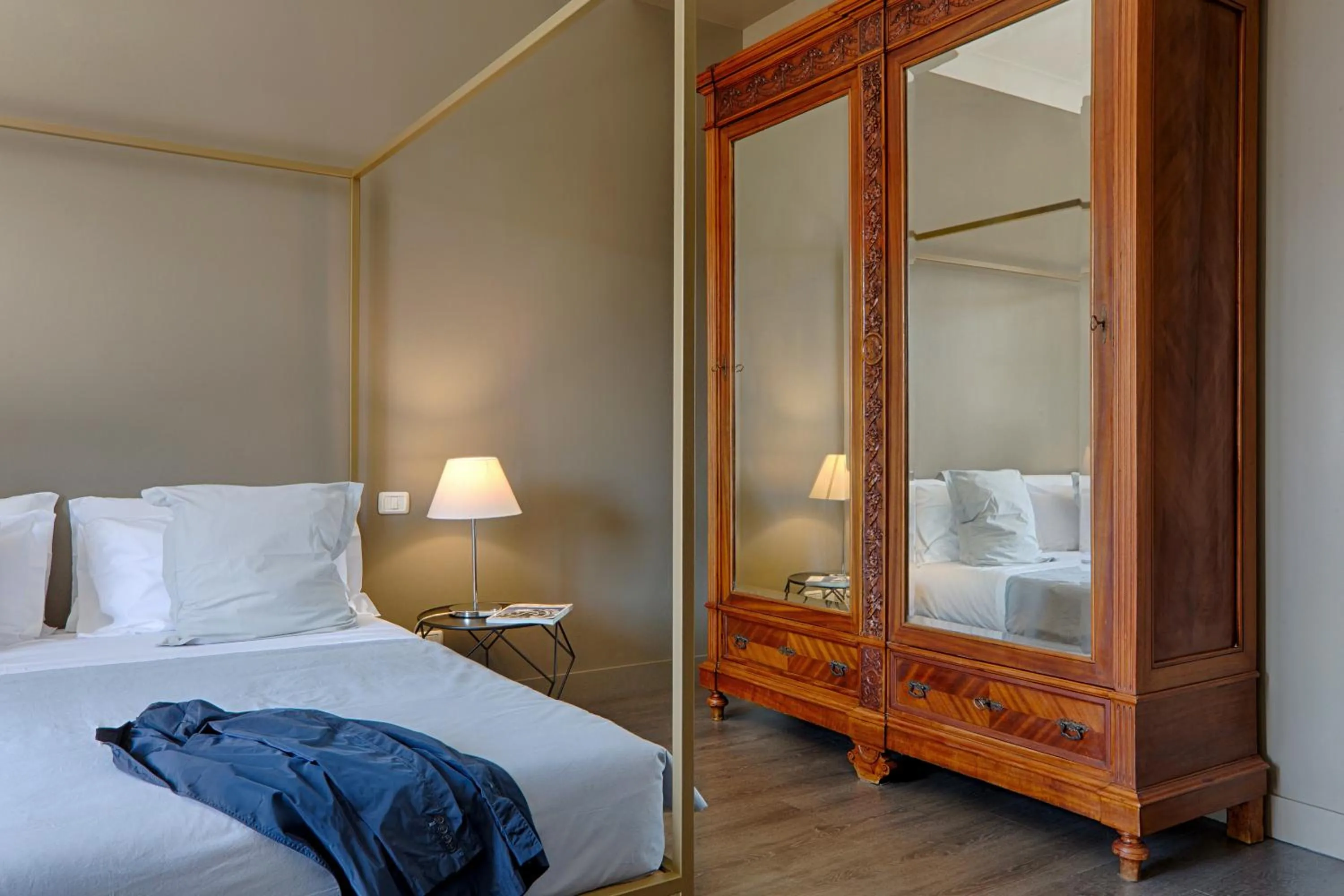 Bed in Casa Pacifico Pompei