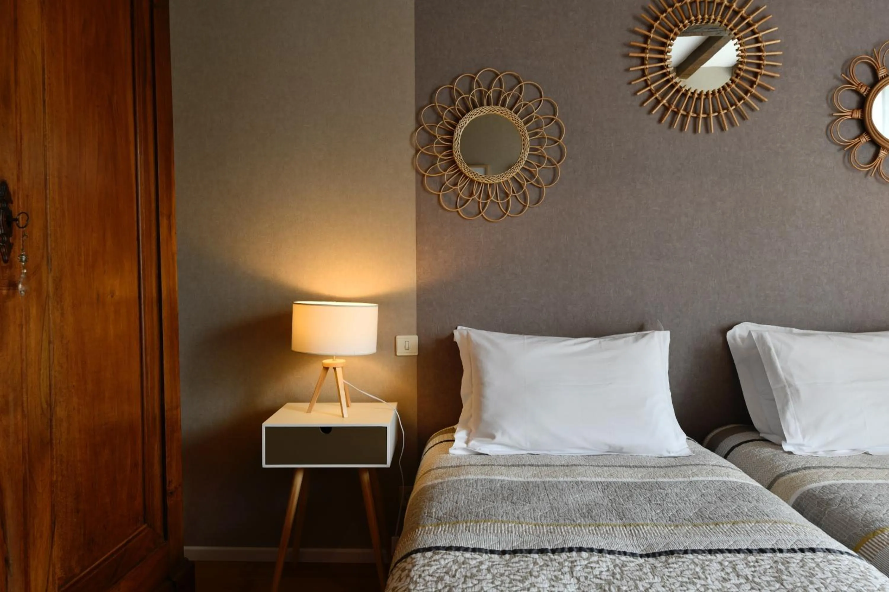 Bed in Maison d'Hôtes Canterou