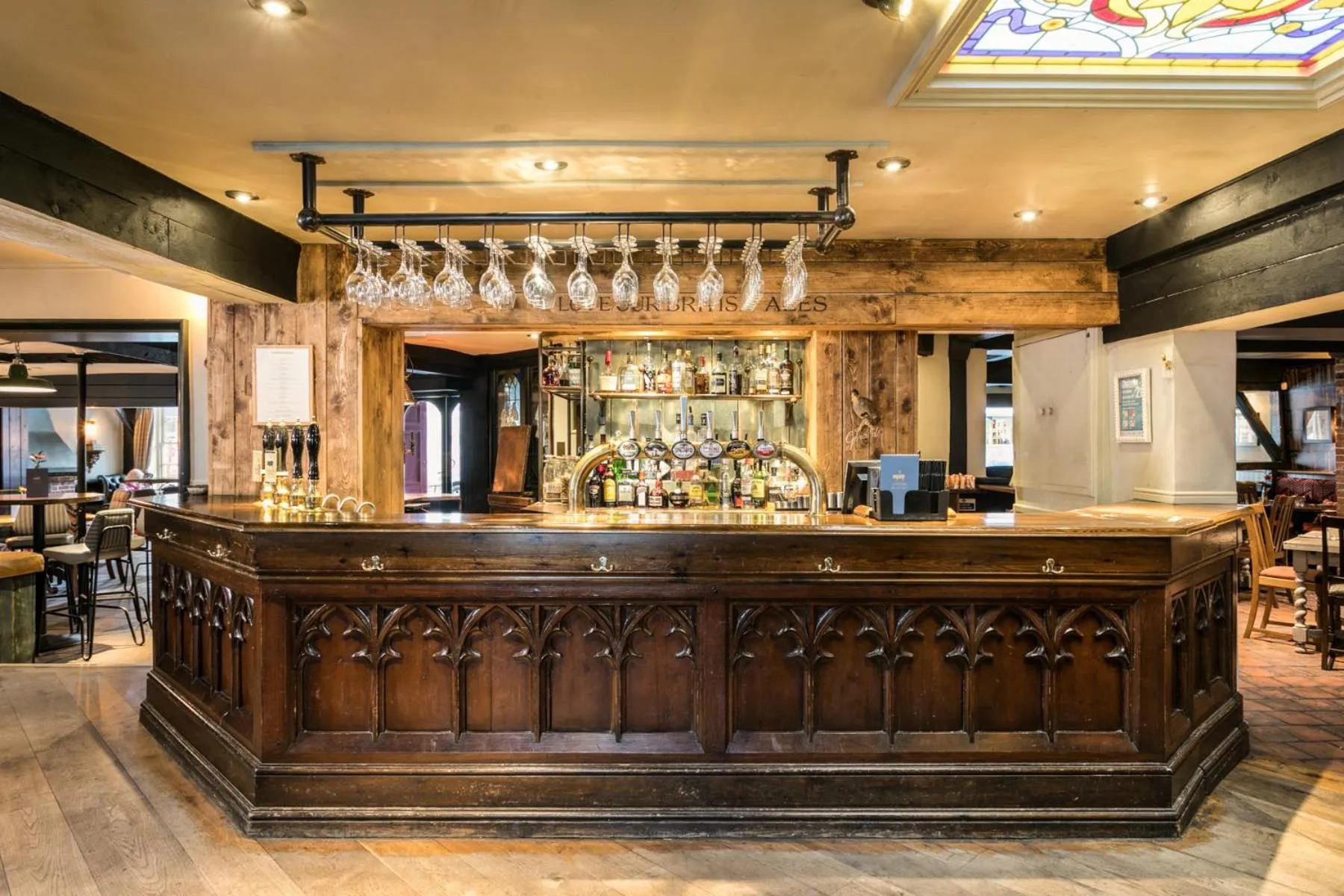 Lounge or bar in The Angel & Blue Pig