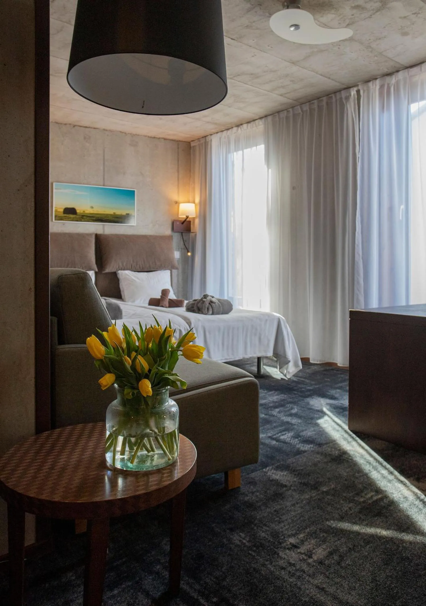 Bedroom, Bed in Johan Design & SPA Hotel