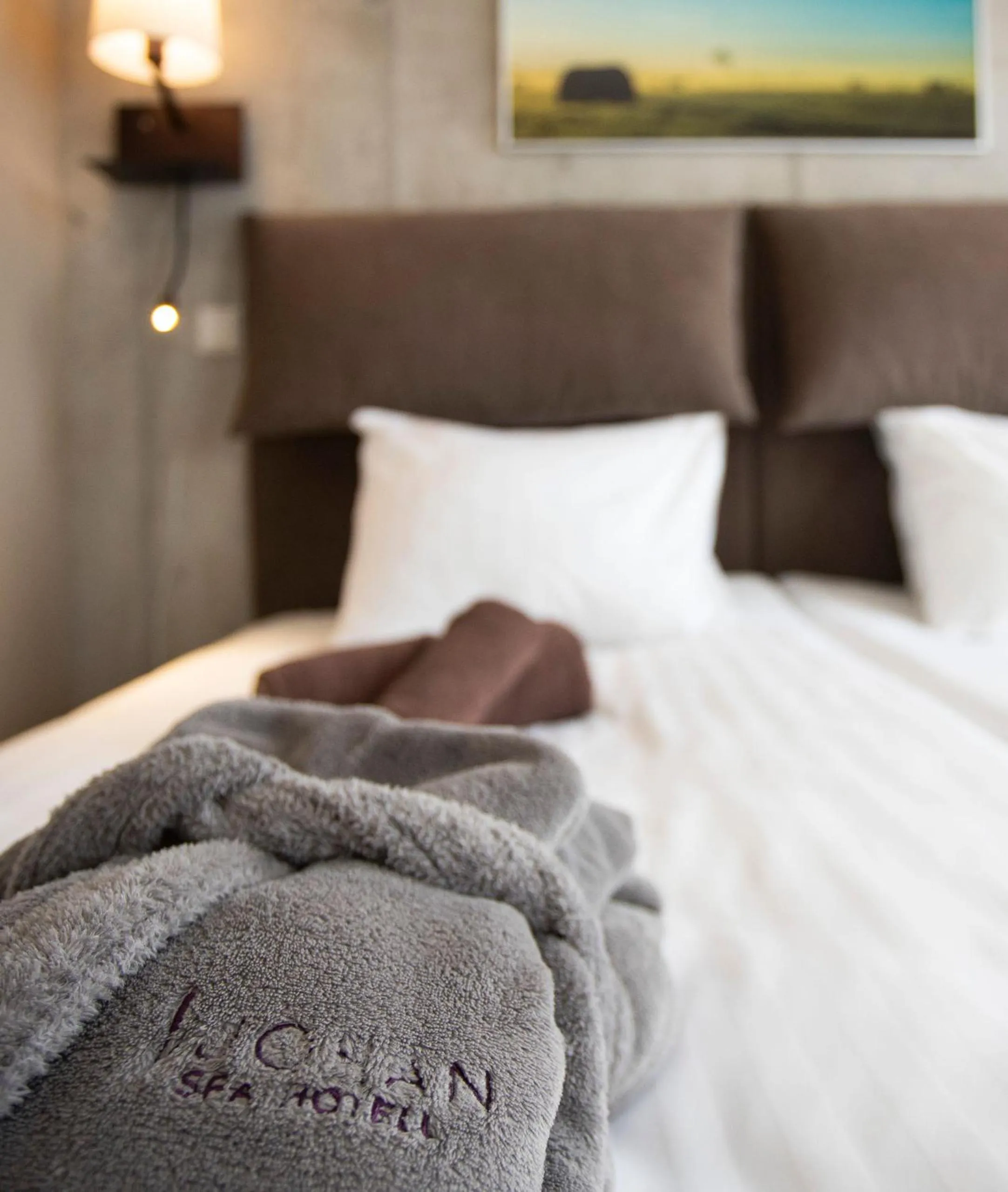 Decorative detail, Bed in Johan Design & SPA Hotel