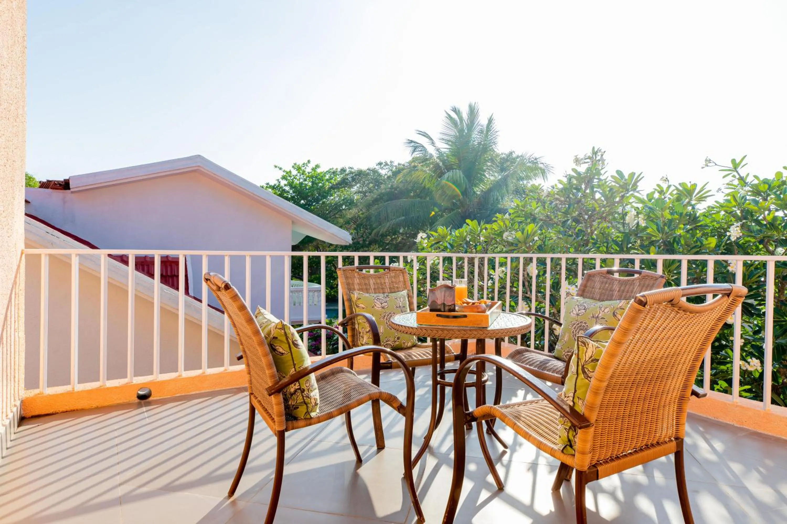 Balcony/Terrace in Aguada Anchorage - The Villa Resort, Candolim