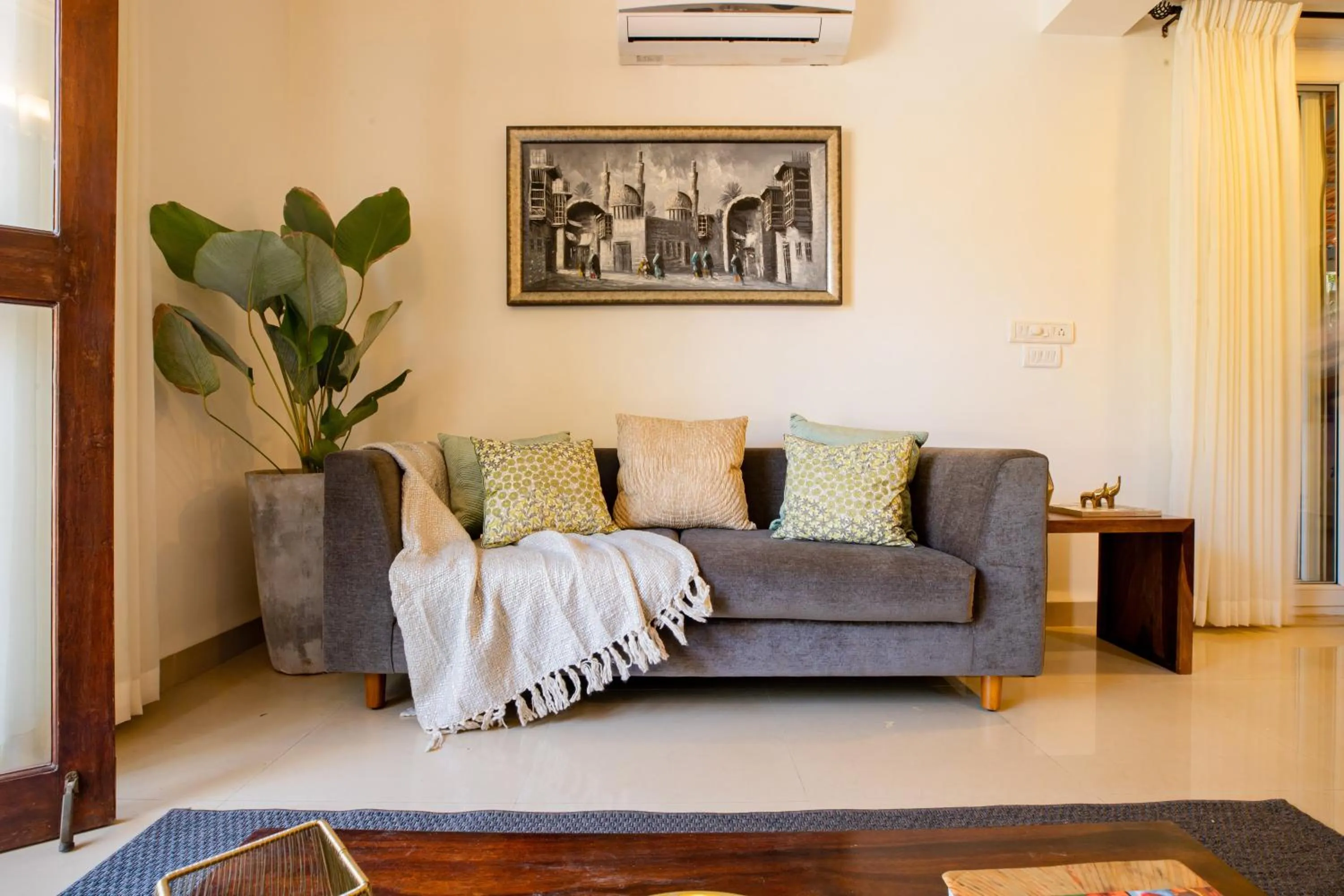 Living room in Aguada Anchorage - The Villa Resort, Candolim