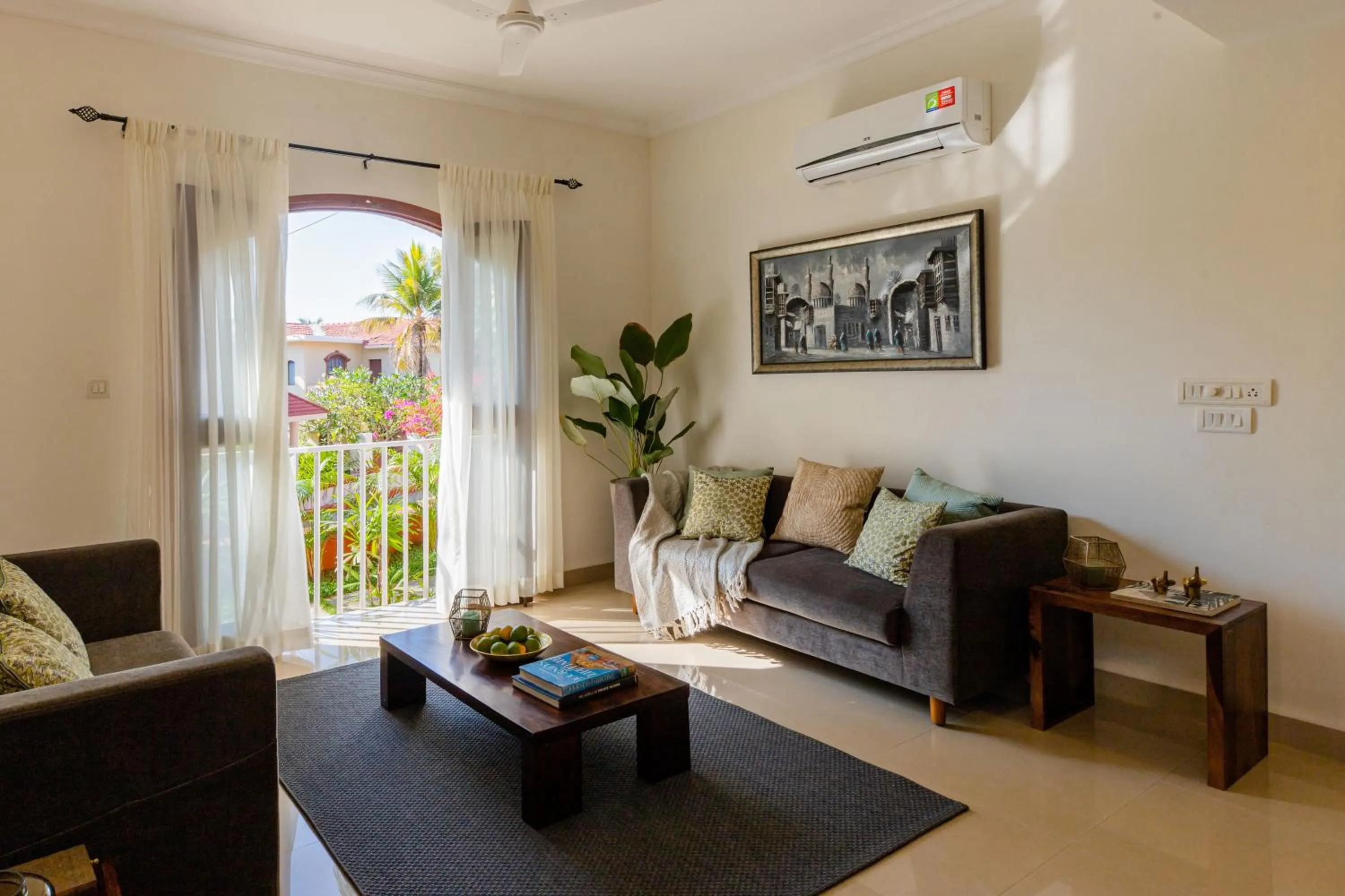 Living room in Aguada Anchorage - The Villa Resort, Candolim