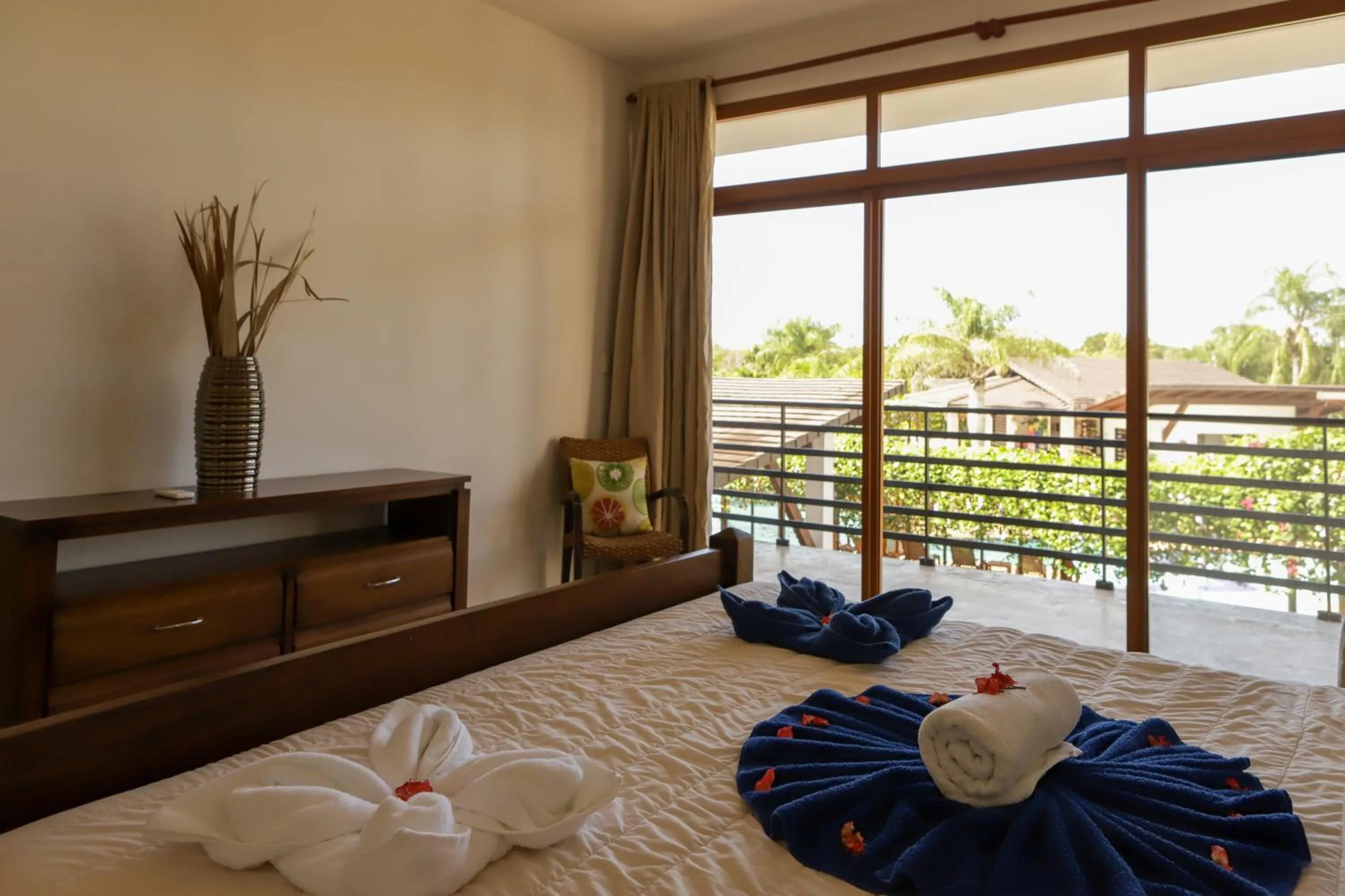Bed in Sybaris Suites & Residences