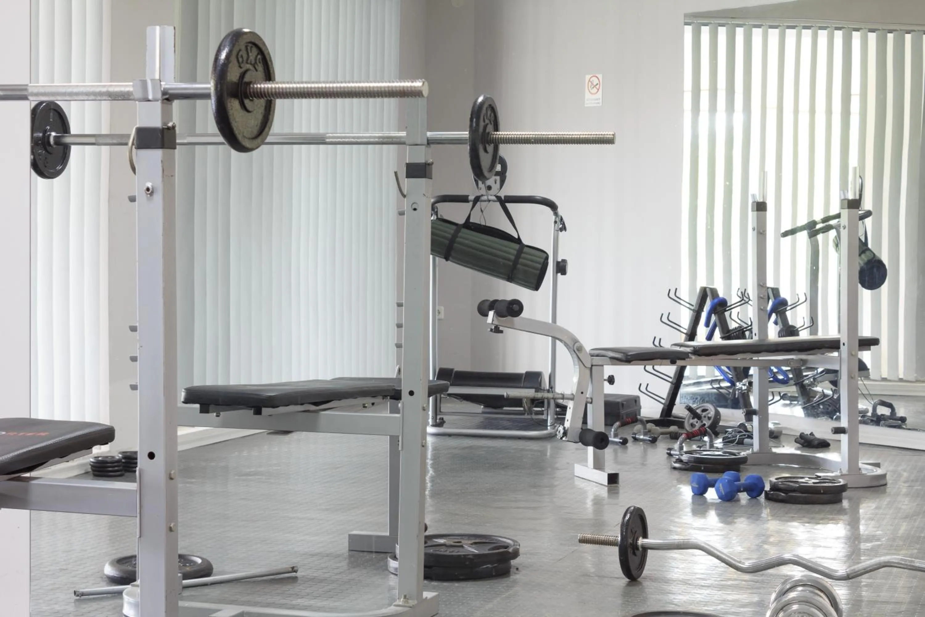 Fitness centre/facilities in Relax Coop Hotel
