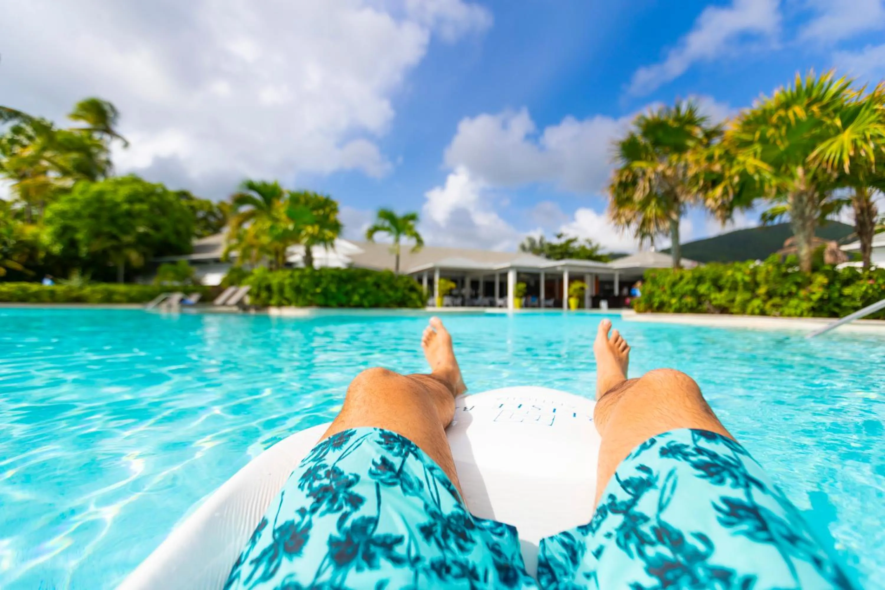 Swimming pool in Carlisle Bay