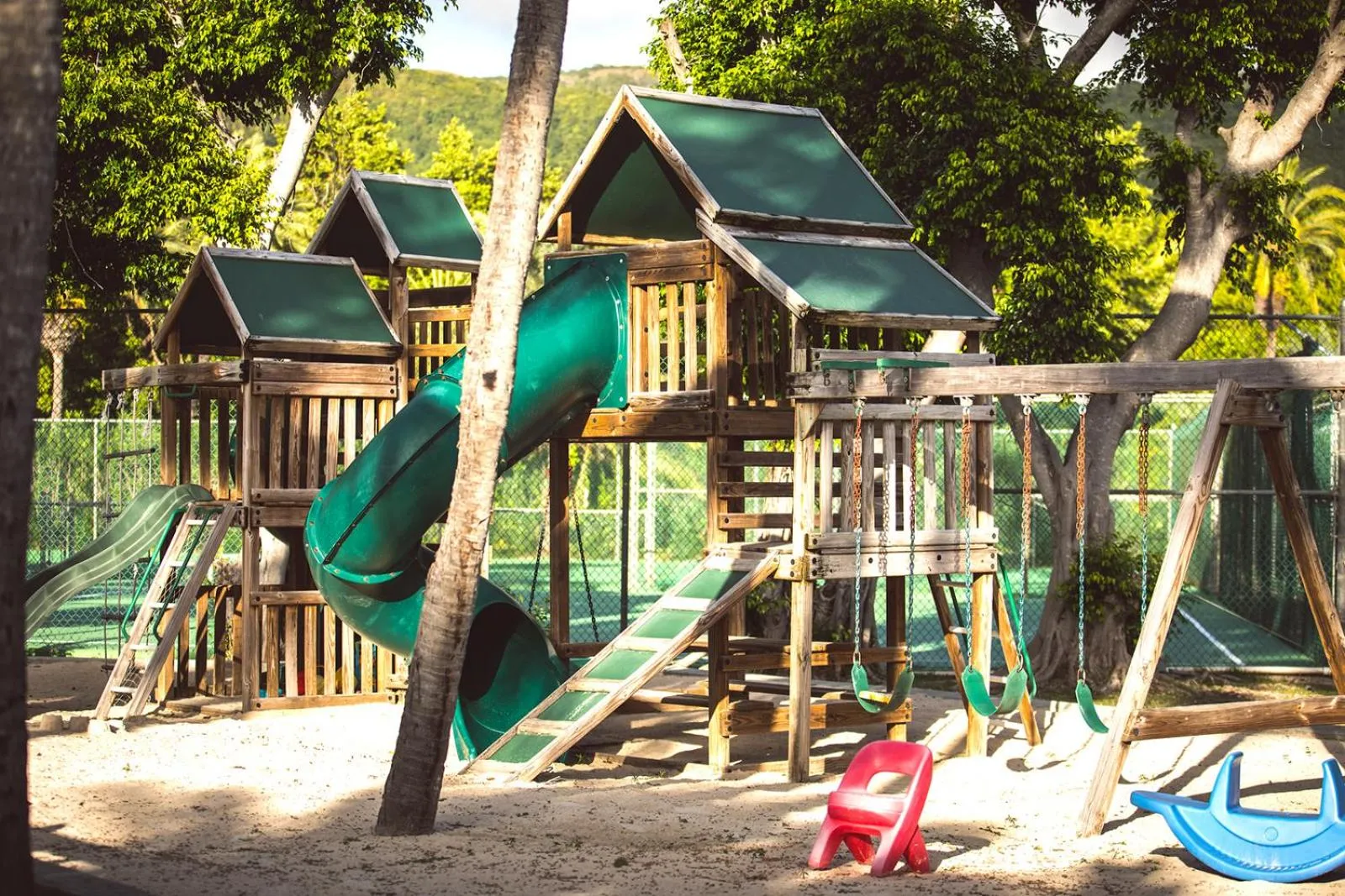 Children play ground in Carlisle Bay