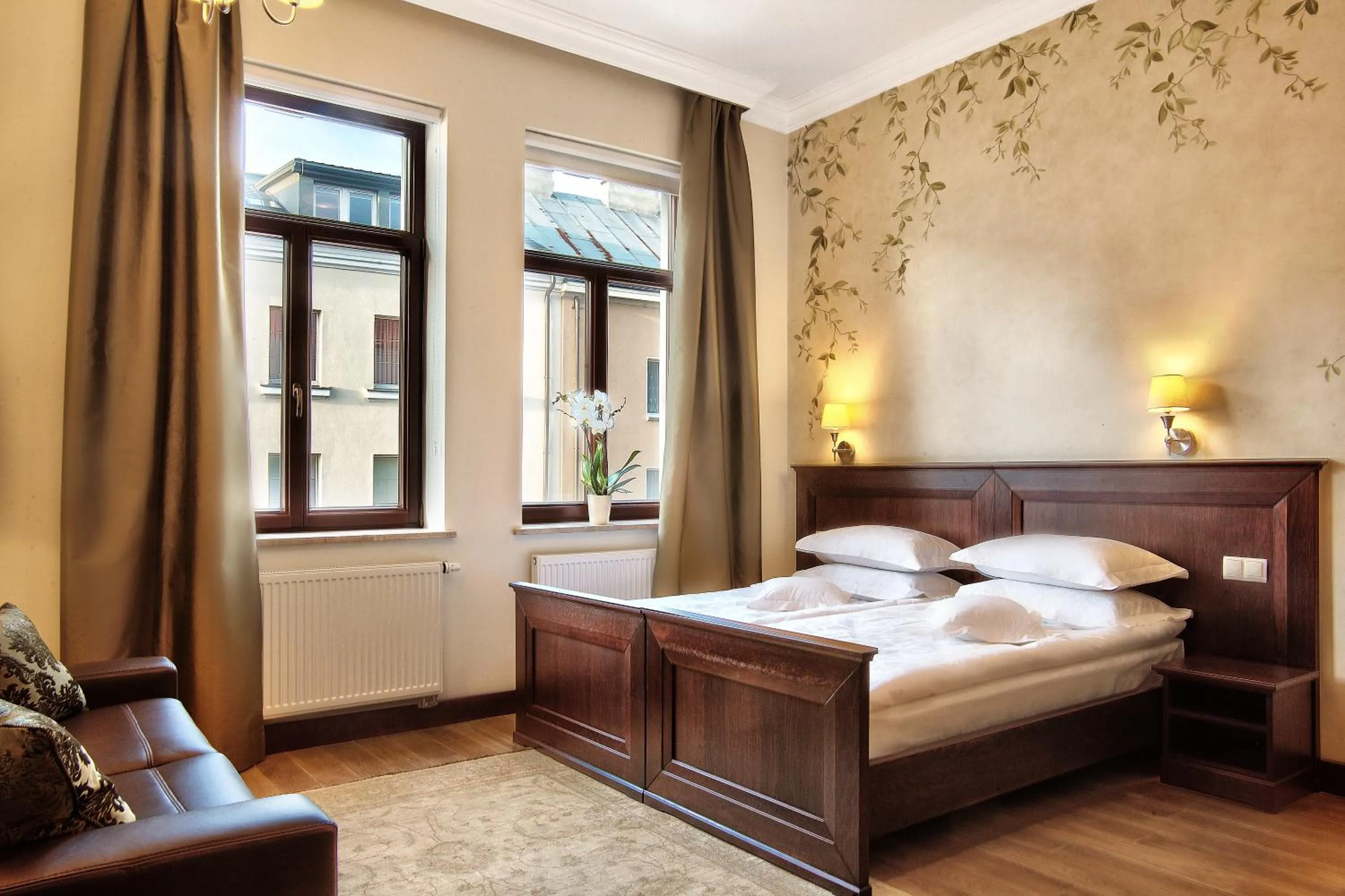 Photo of the whole room, Bed in BoutiqueHotel Aristo