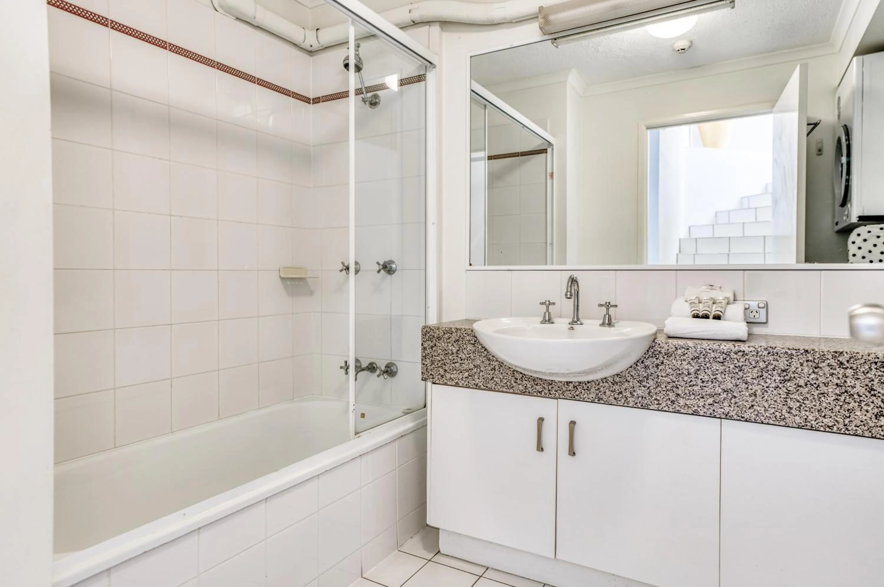 Bathroom in Sailport Mooloolaba Apartments