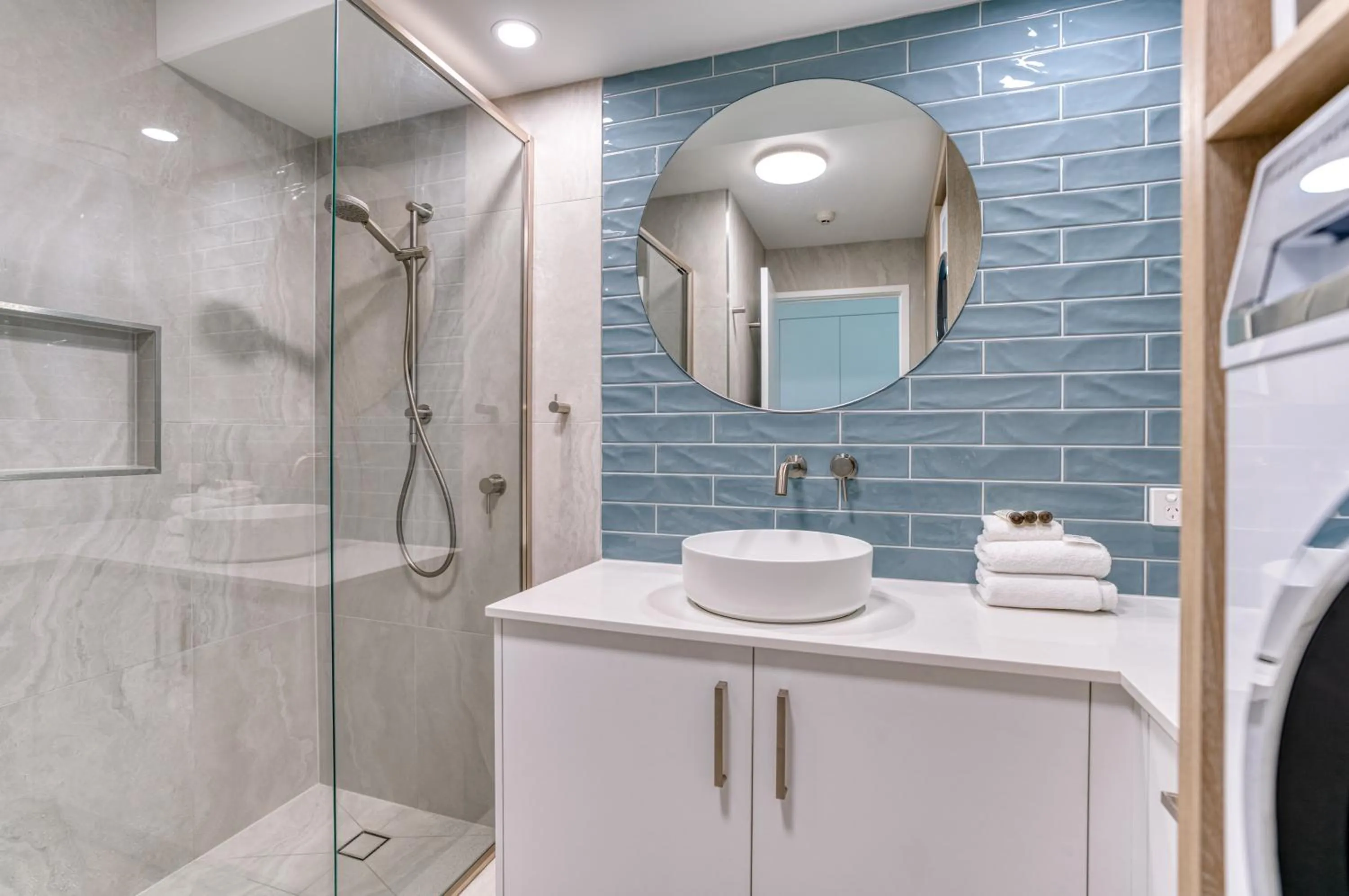 Shower in Sailport Mooloolaba Apartments