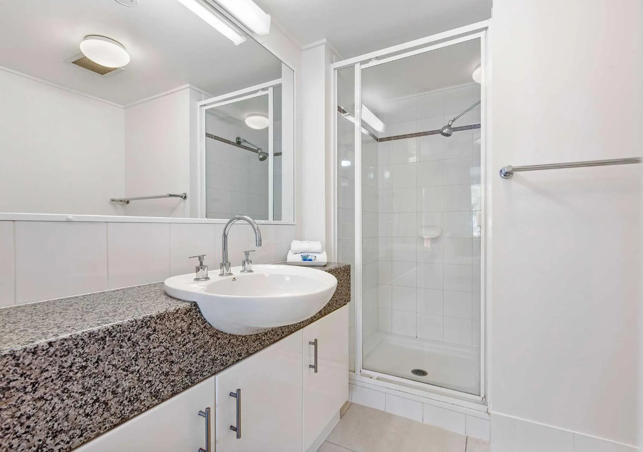 Shower in Sailport Mooloolaba Apartments